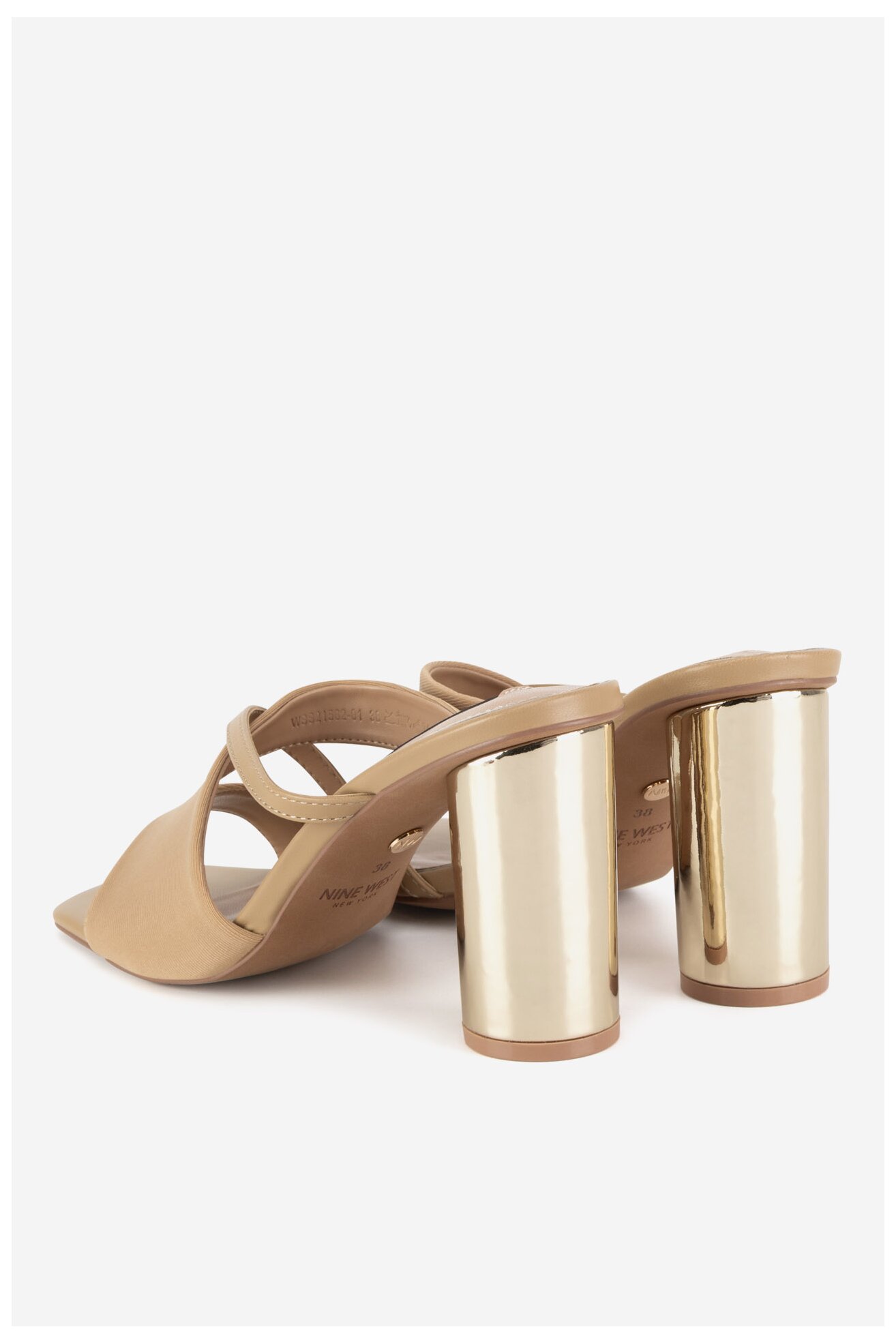 Șlapi NINE WEST WSS21562-01 BEJ