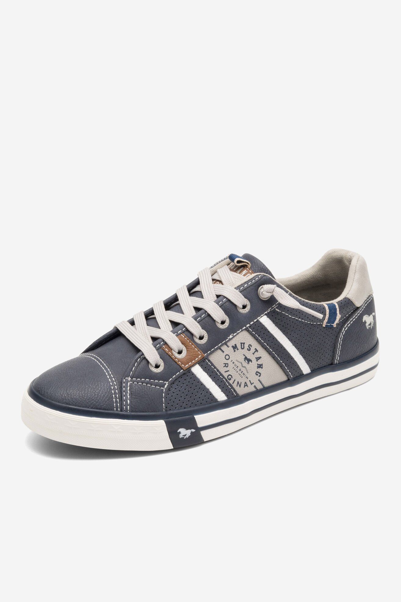 MUSTANG 4106-317, Scarpe da Ginnastica Uomo, Castagna, 42