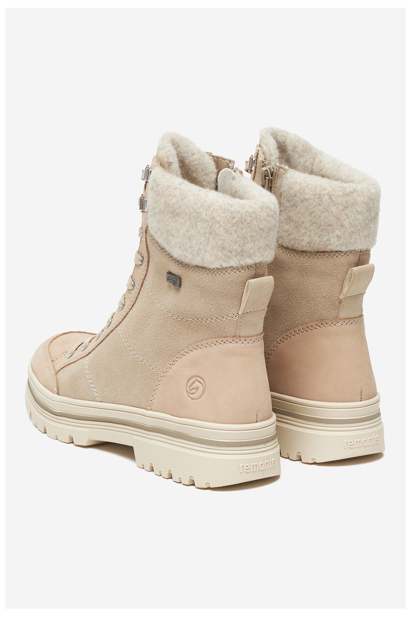 Trzewiki Remonte CEO-D2U70-62 Beżowy