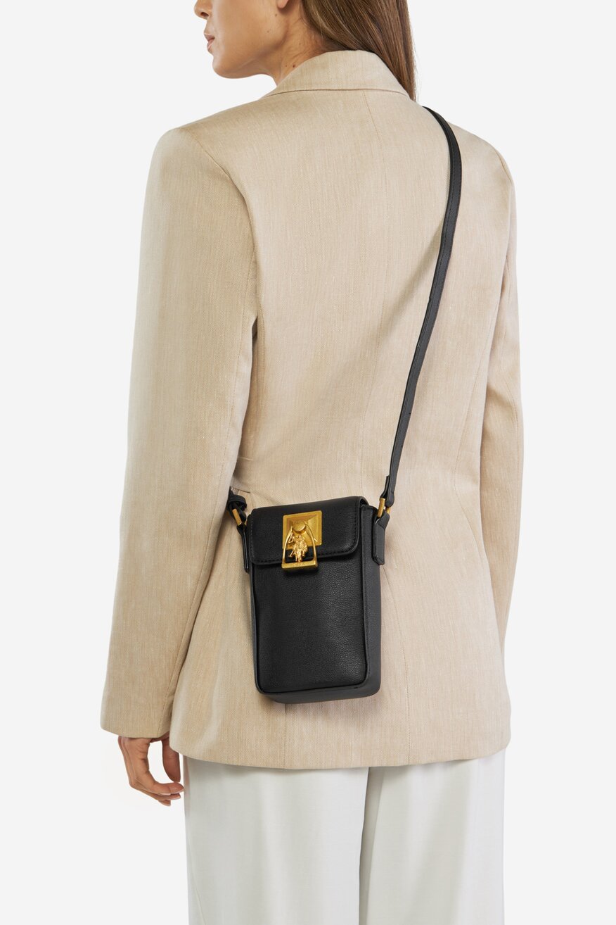 Дамска чанта U.S. POLO ASSN. ЧЕРЕН - 5905588971092