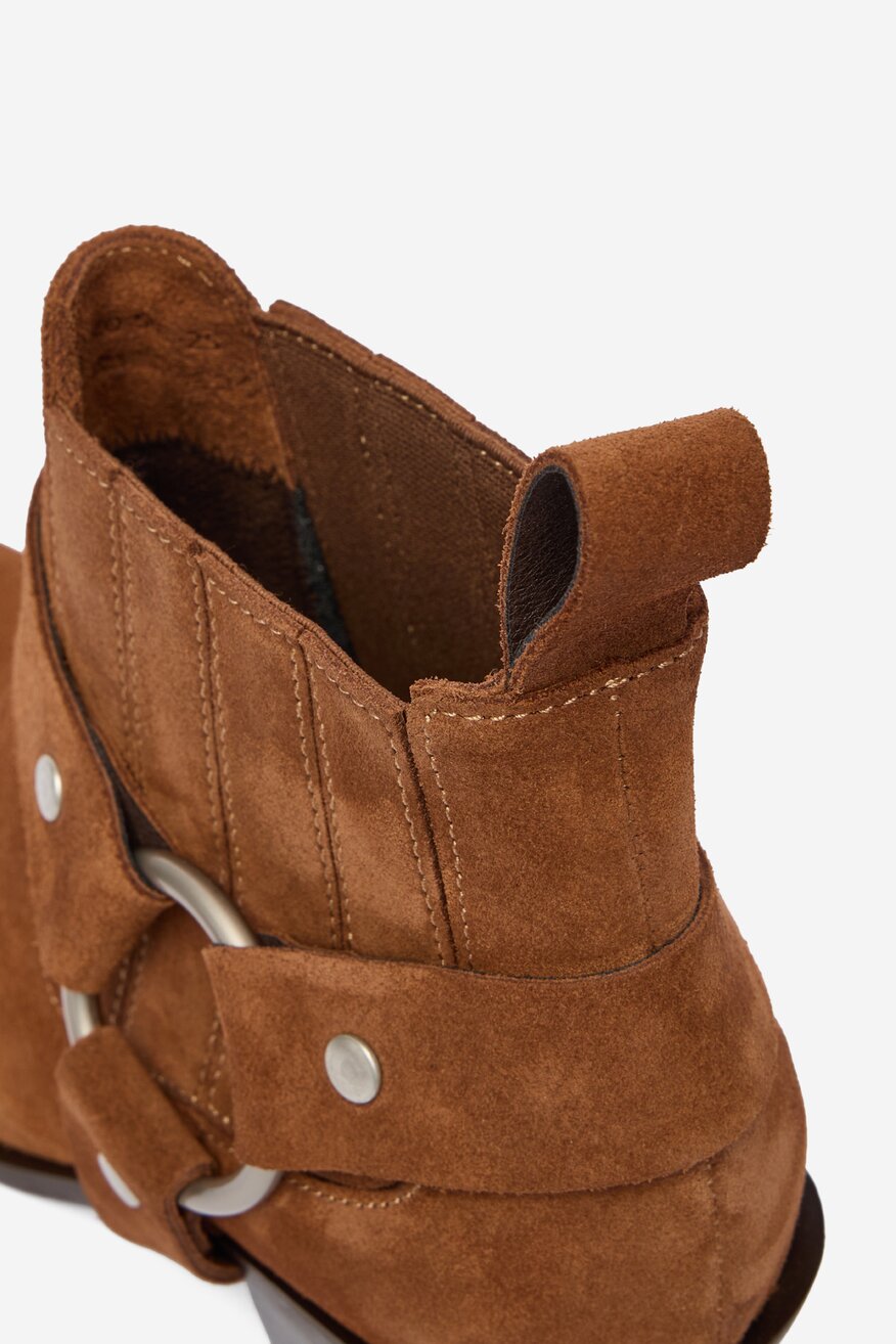 Botki Badura EO-CLEO-501-25 Beżowy ciemny - 5906751396193