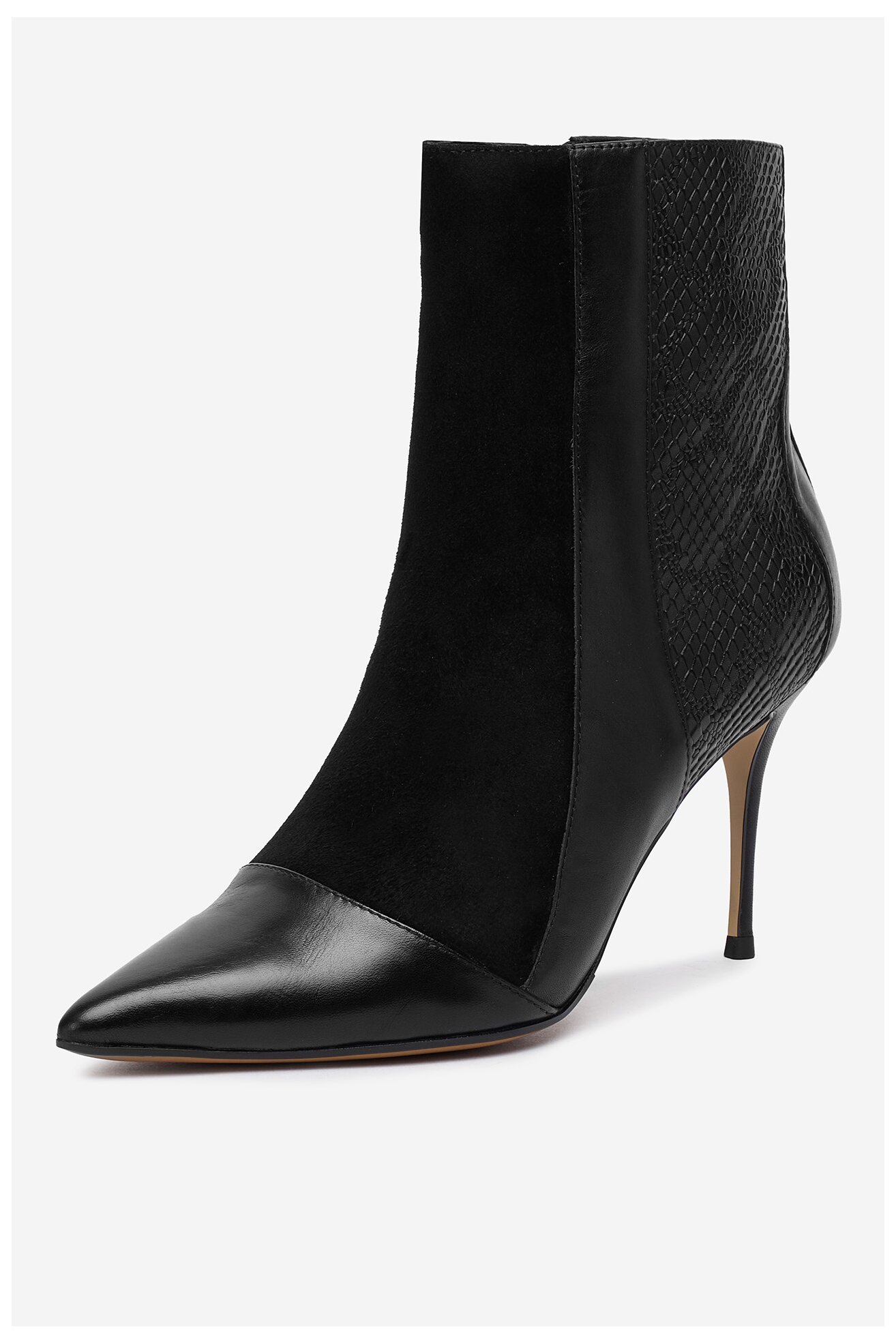 Ботильйони EVA MINGE EO-DELLA-GLC9036-5.5-888 ЧОРНИЙ