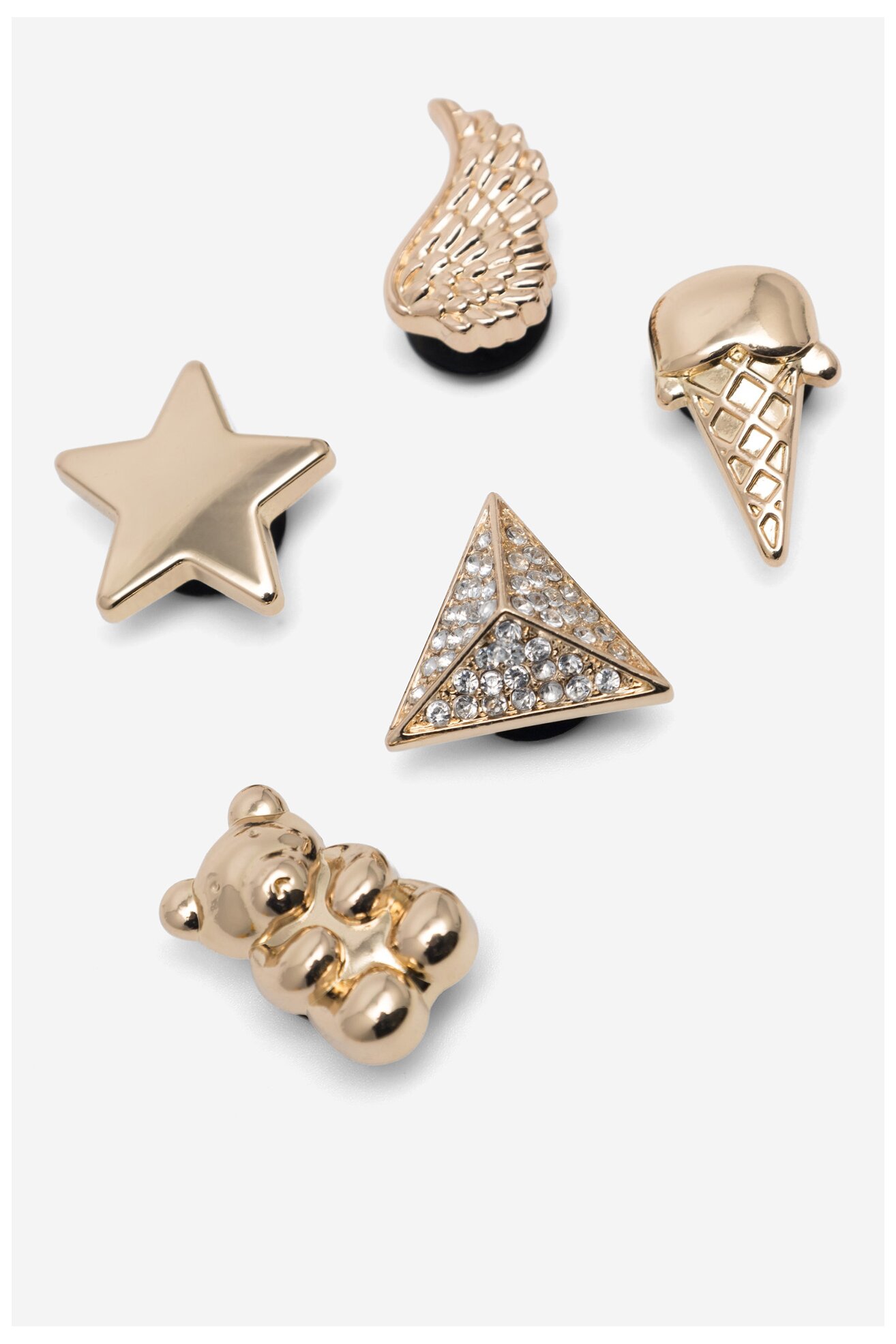 Ozdoba do butów Crocs 10011118 GOLD ICONS 5 PACK MIX