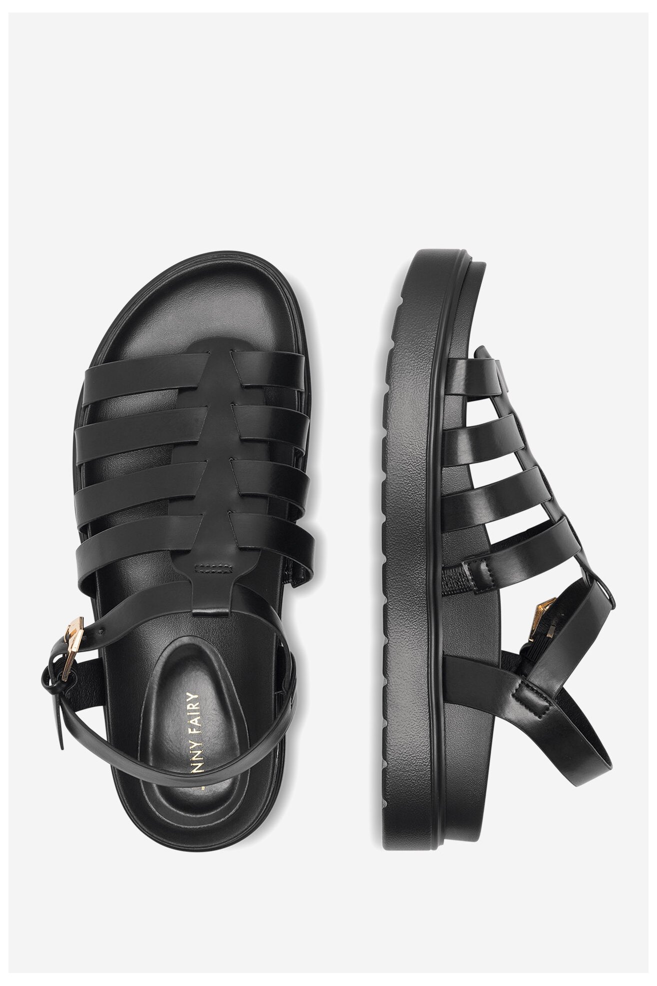 Sandały Jenny Fairy WYL0710-4 Czarny