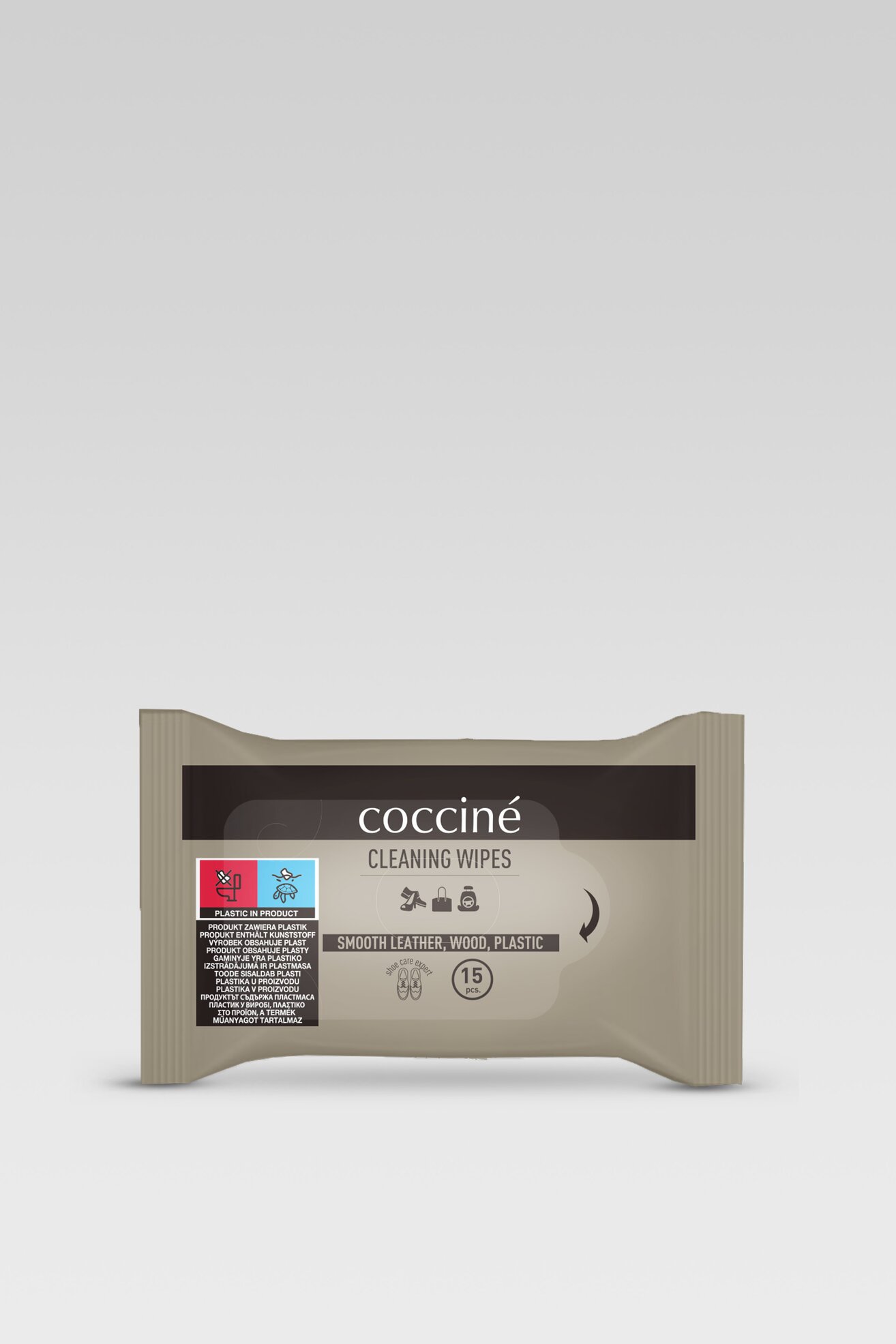Produse de îngrijire pentru încălțăminte Coccine CLEANING WIPES INCOLOR
