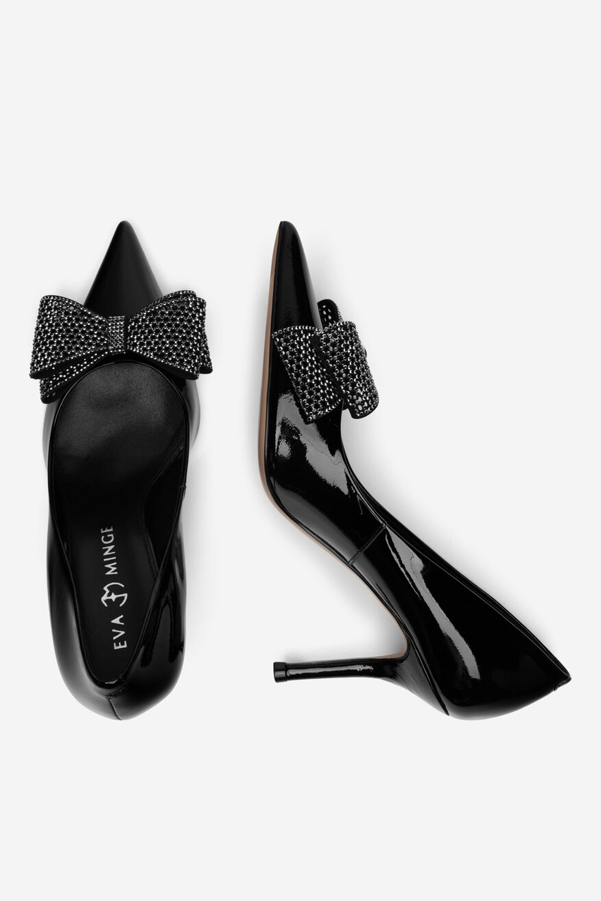 EVA MINGE - Czółenka skórzane - 5906751676844