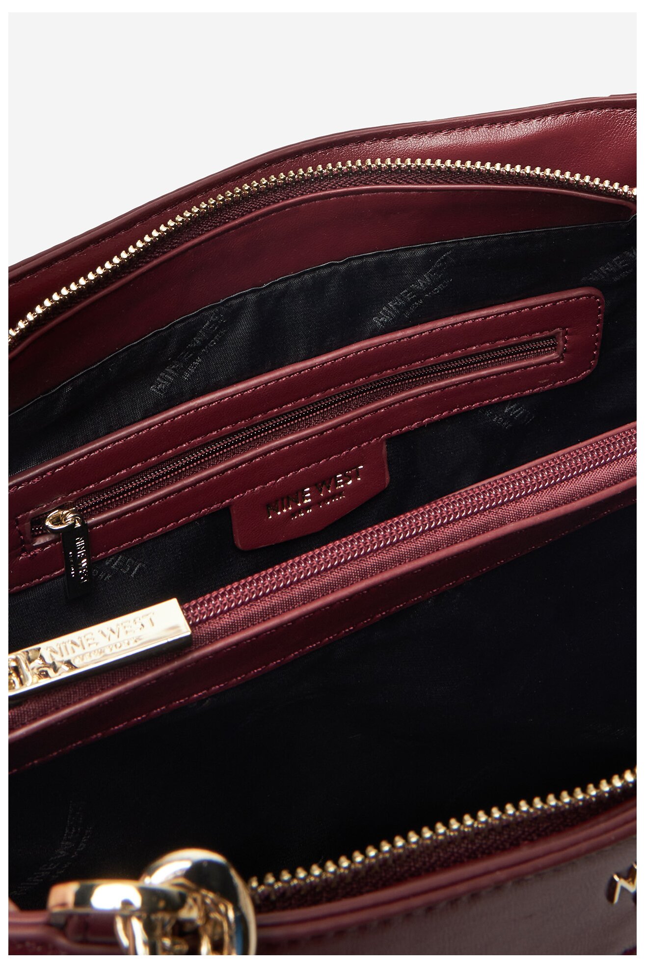 Kézitáska NINE WEST CEO-DAKOTA-II-LDA8007 BORDÓ