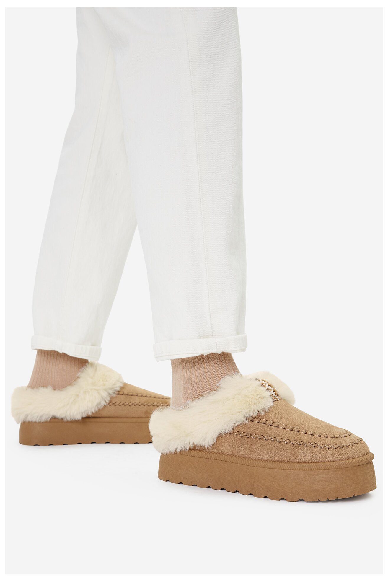 Kapcie Jenny CEO-WSX23-24 Beżowy ciemny