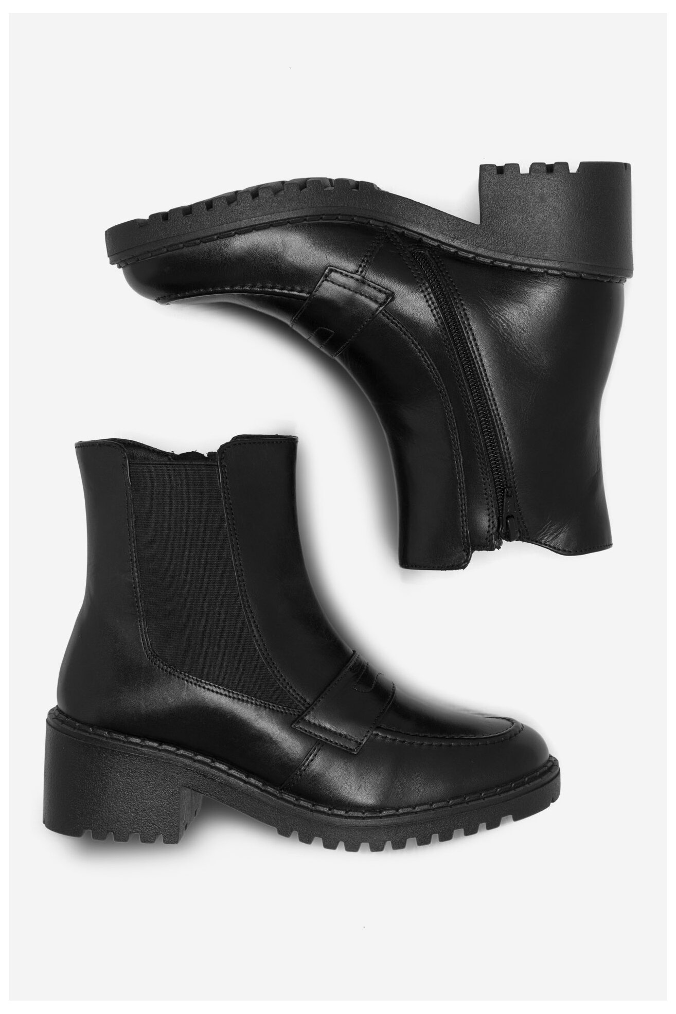 Botki Sergio Bardi WB-C1050-01SB Czarny