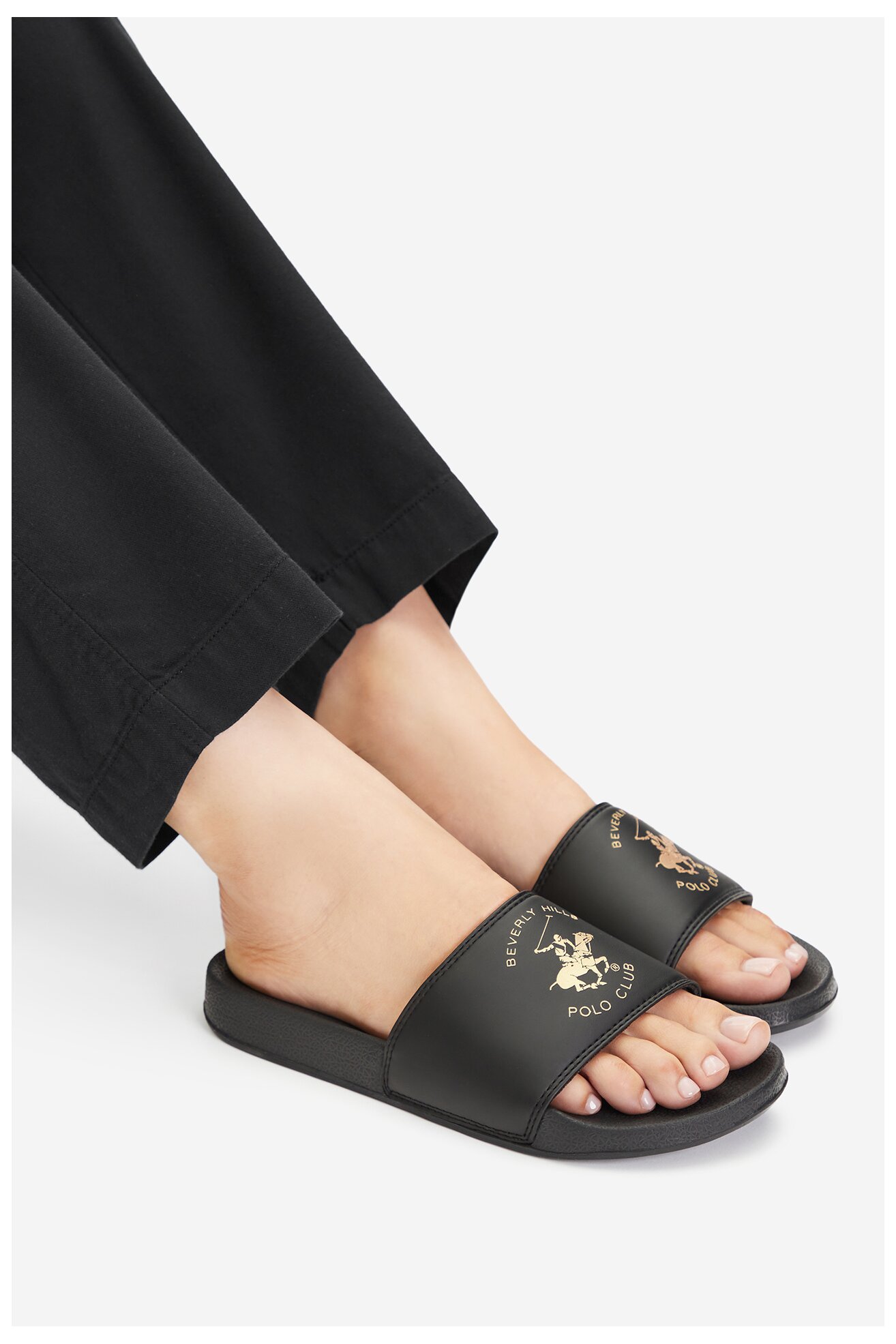 Папуче за базен Beverly Hills Polo Club CEO-WP-CA23332C CRNA