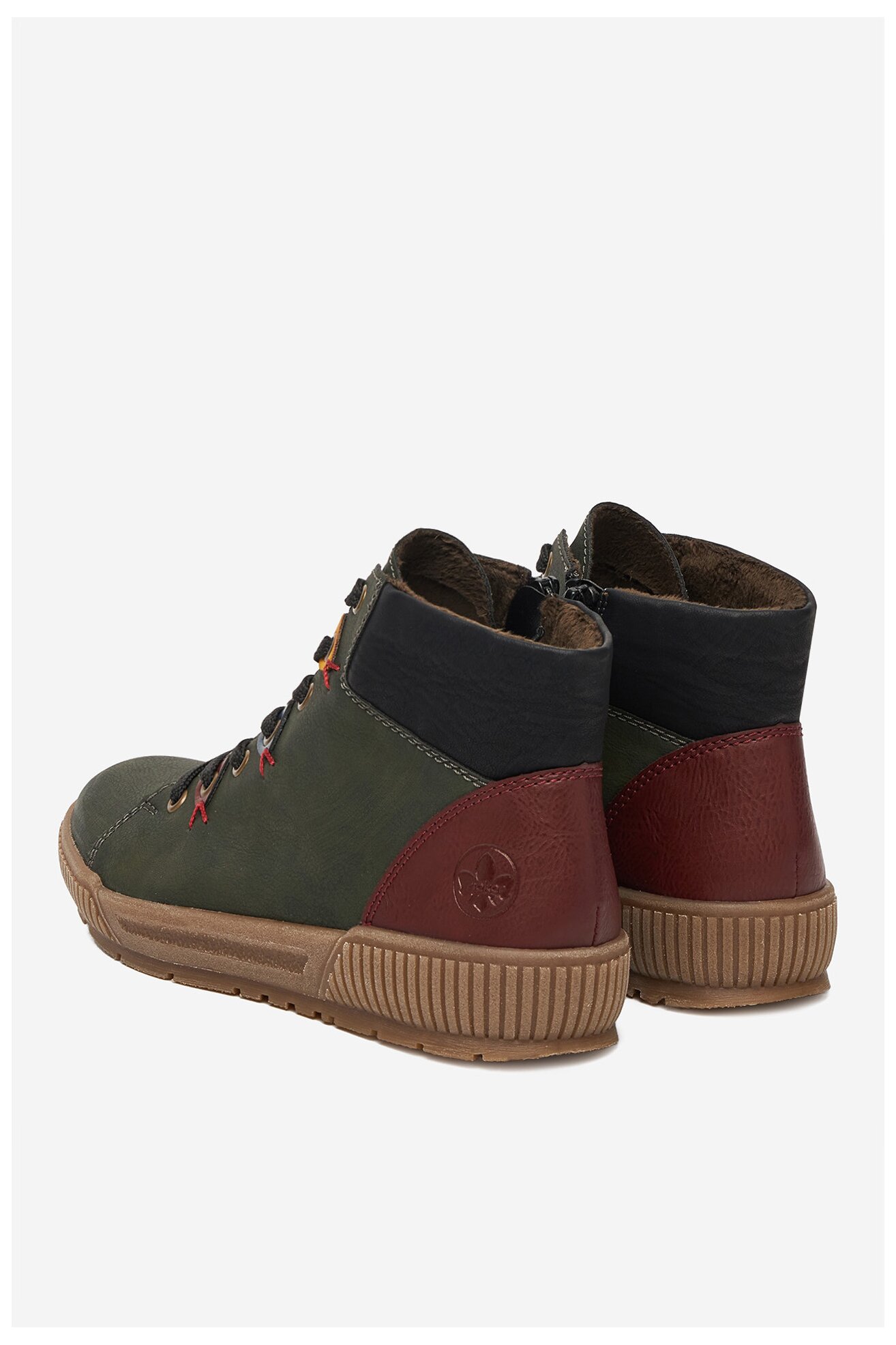 Trzewiki Rieker N0711-54 Zielony