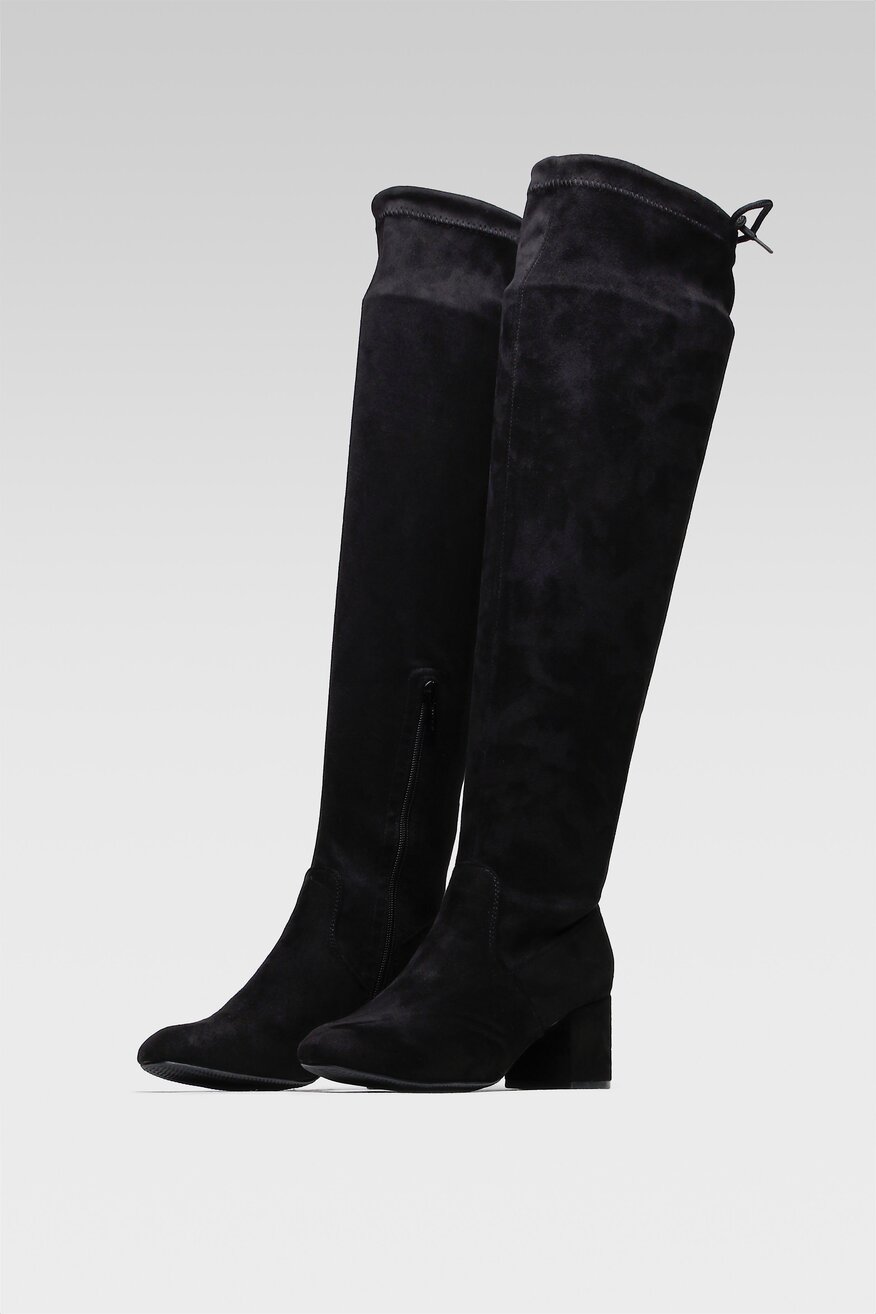 
                Jenny Fairy - Kozaki na obcasie czarne - 5903698787749