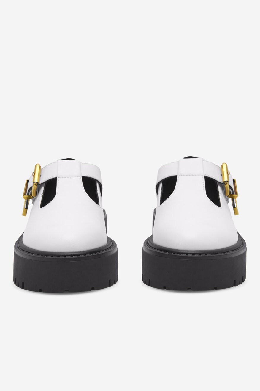 Pantofi casual Badura ALB - 5905588513636