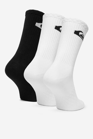 Шкарпетка QUIKSILVER CEO_BR_QUIK_2042_W_AW25 (3 PACK) БІЛИЙ