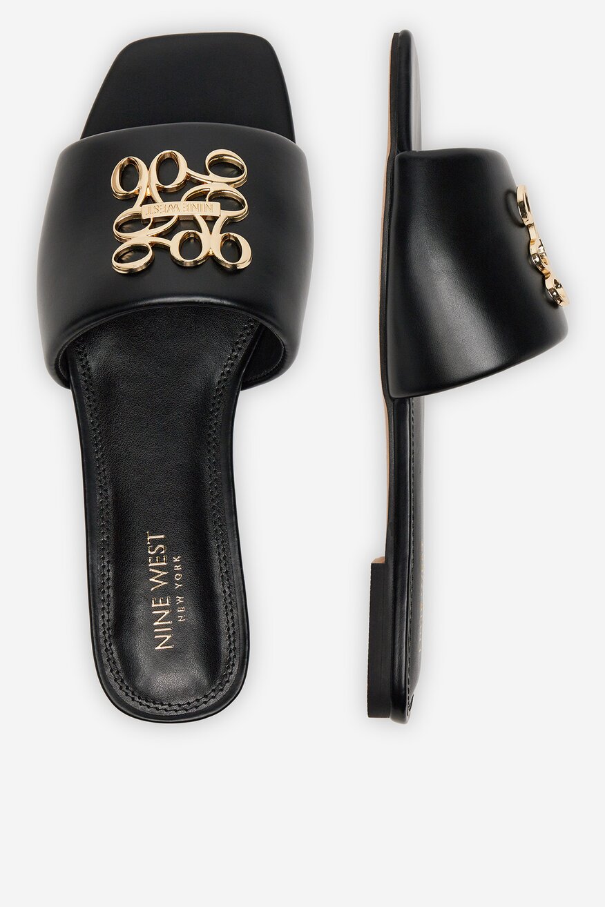 
                Șlapi NINE WEST NEGRU - 5906751021453