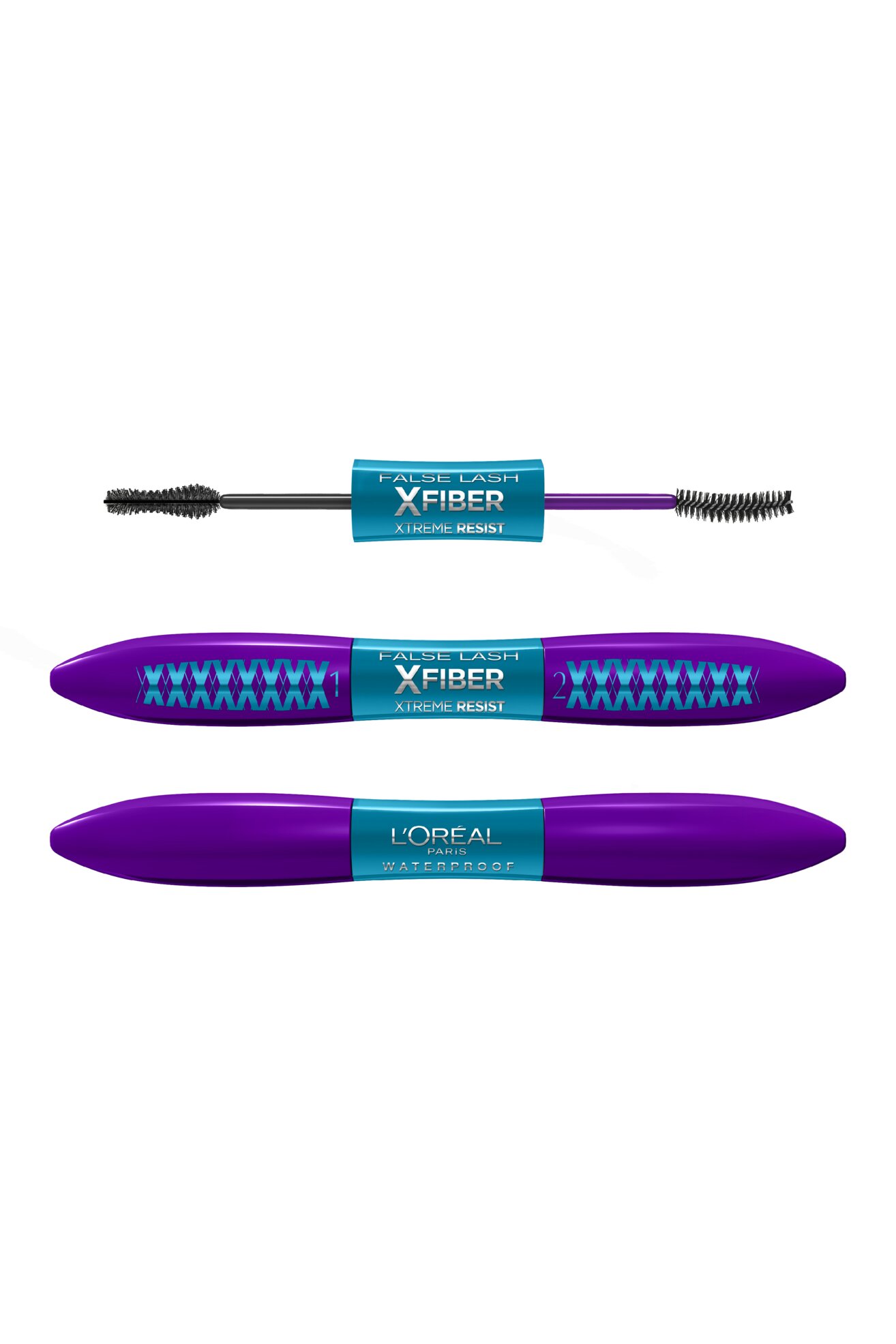 L’Oreal Paris False Lash Xfiber Resist tusz do rzęs wodoodporny Xtreme Black 7,4m L'OREAL PARIS XFIBER XTREME RESIST WTP -