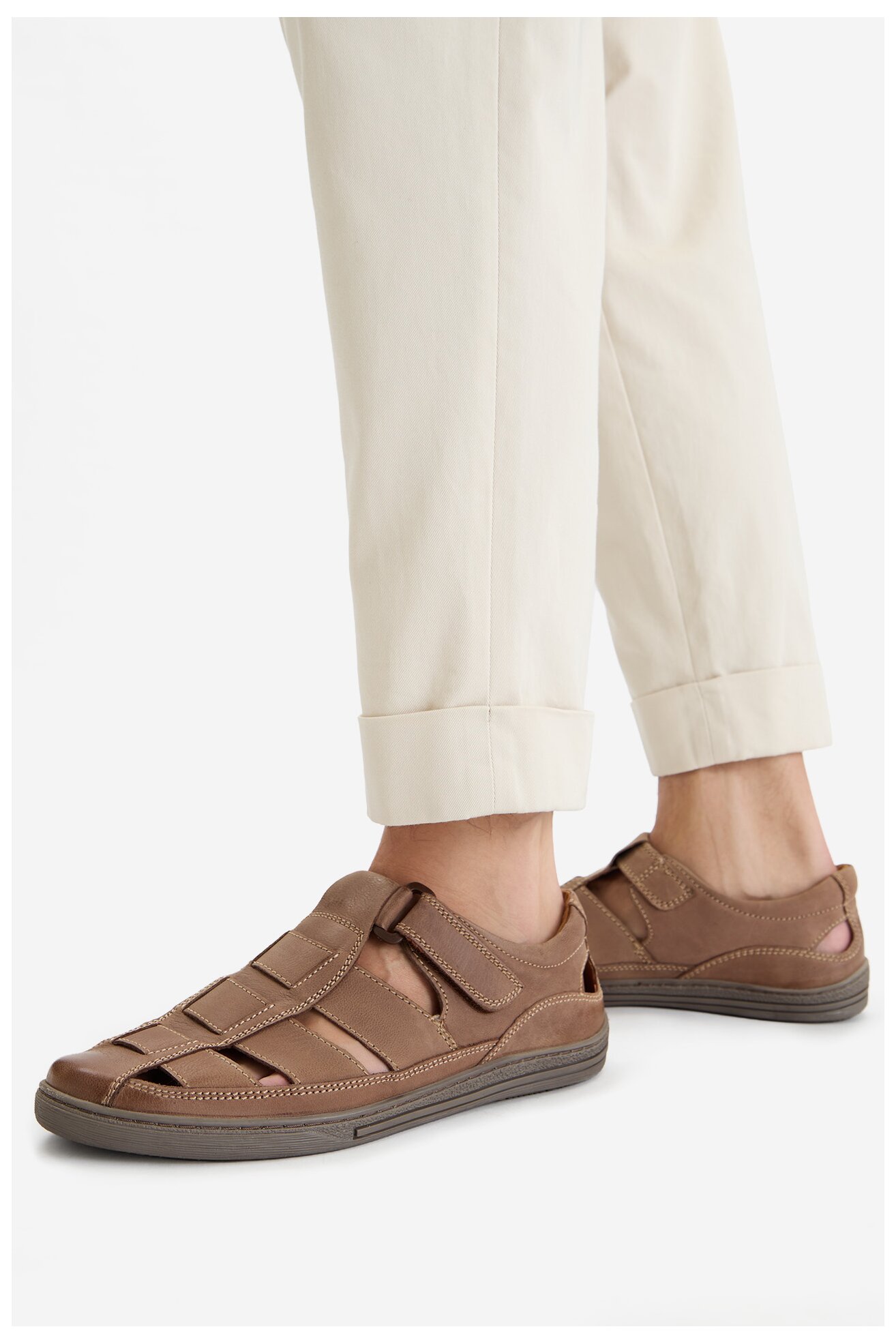 Сандалі Lasocki CEO-VICTOR3-40 MI08 ВЕРБЛЮЖИЙ