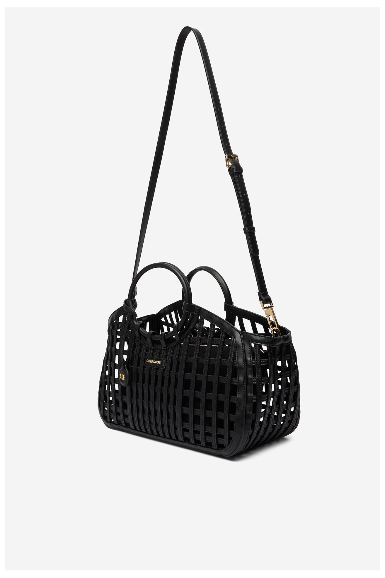 Сумка З Ремінцем Gino Rossi EO-LDA9109 ЧОРНИЙ