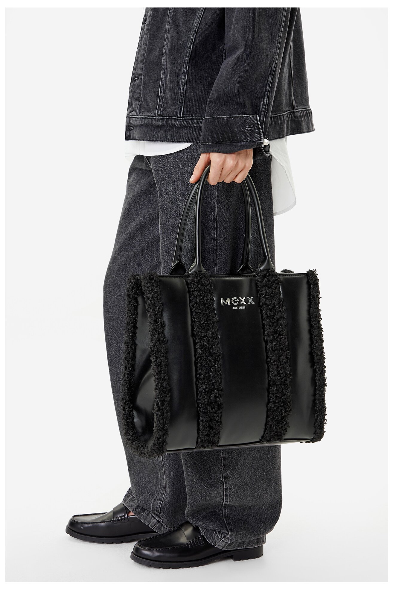 Geantă de mână Mexx C-MEXX-S-011-08 NEGRU