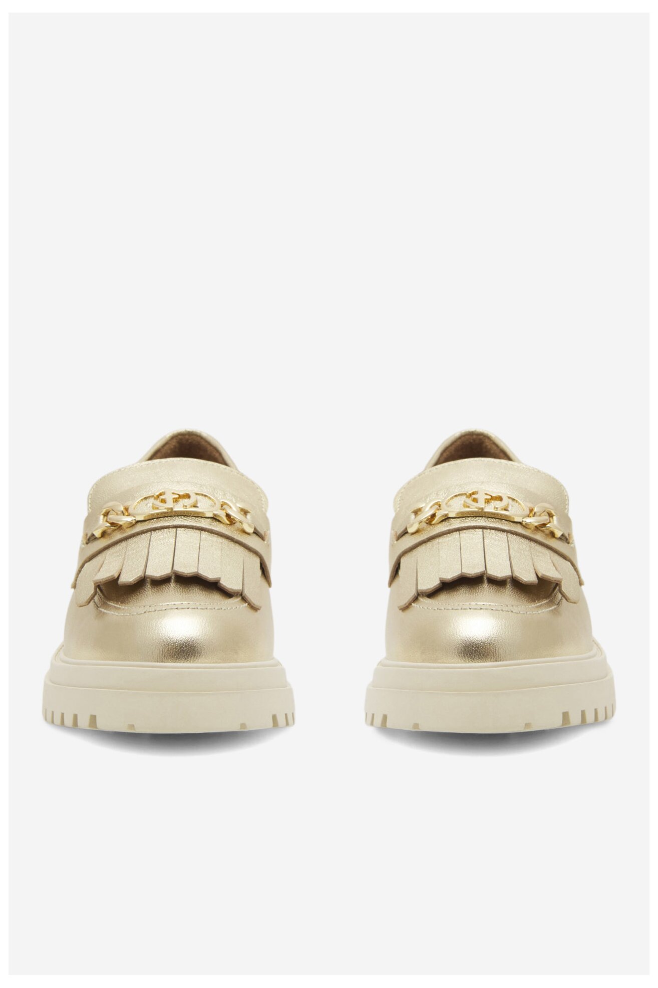 Мокасини EVA MINGE ANGE-1018 ЗОЛОТИЙ