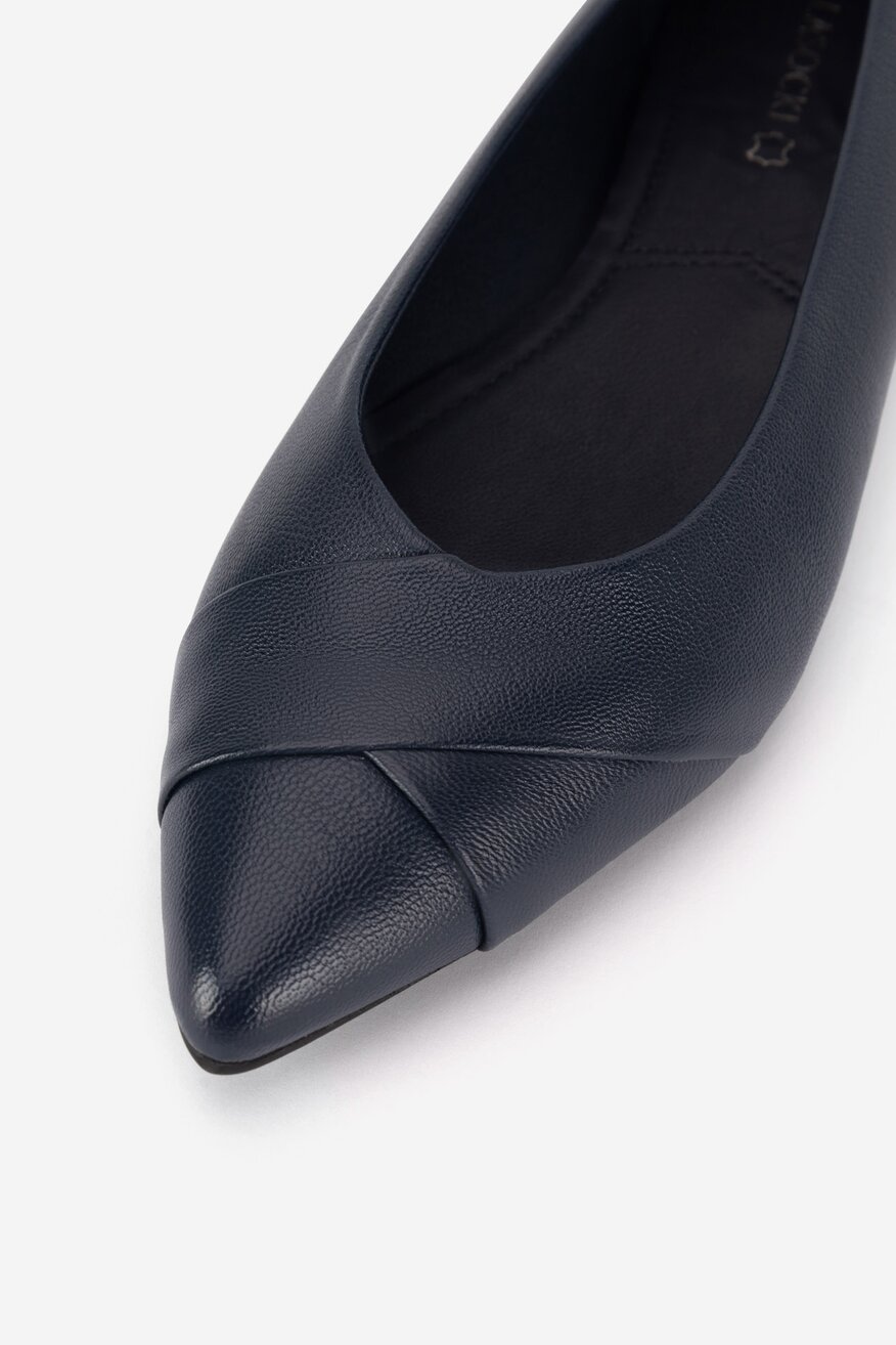 Lasocki - Baleriny skórzane - 5905588761105