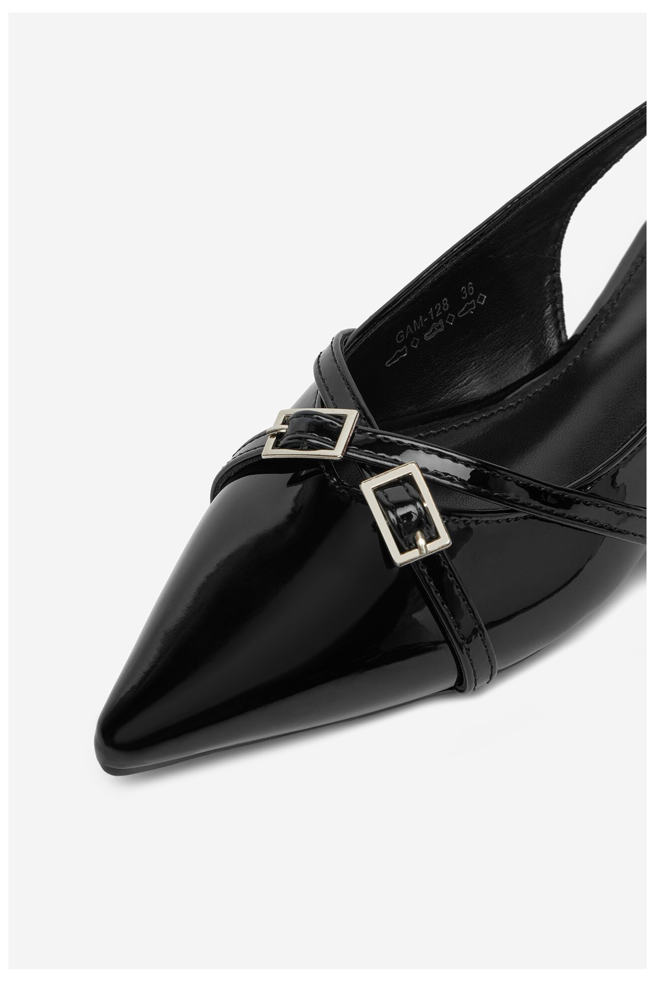 Baleriny DeeZee GAM-128 FEKETE