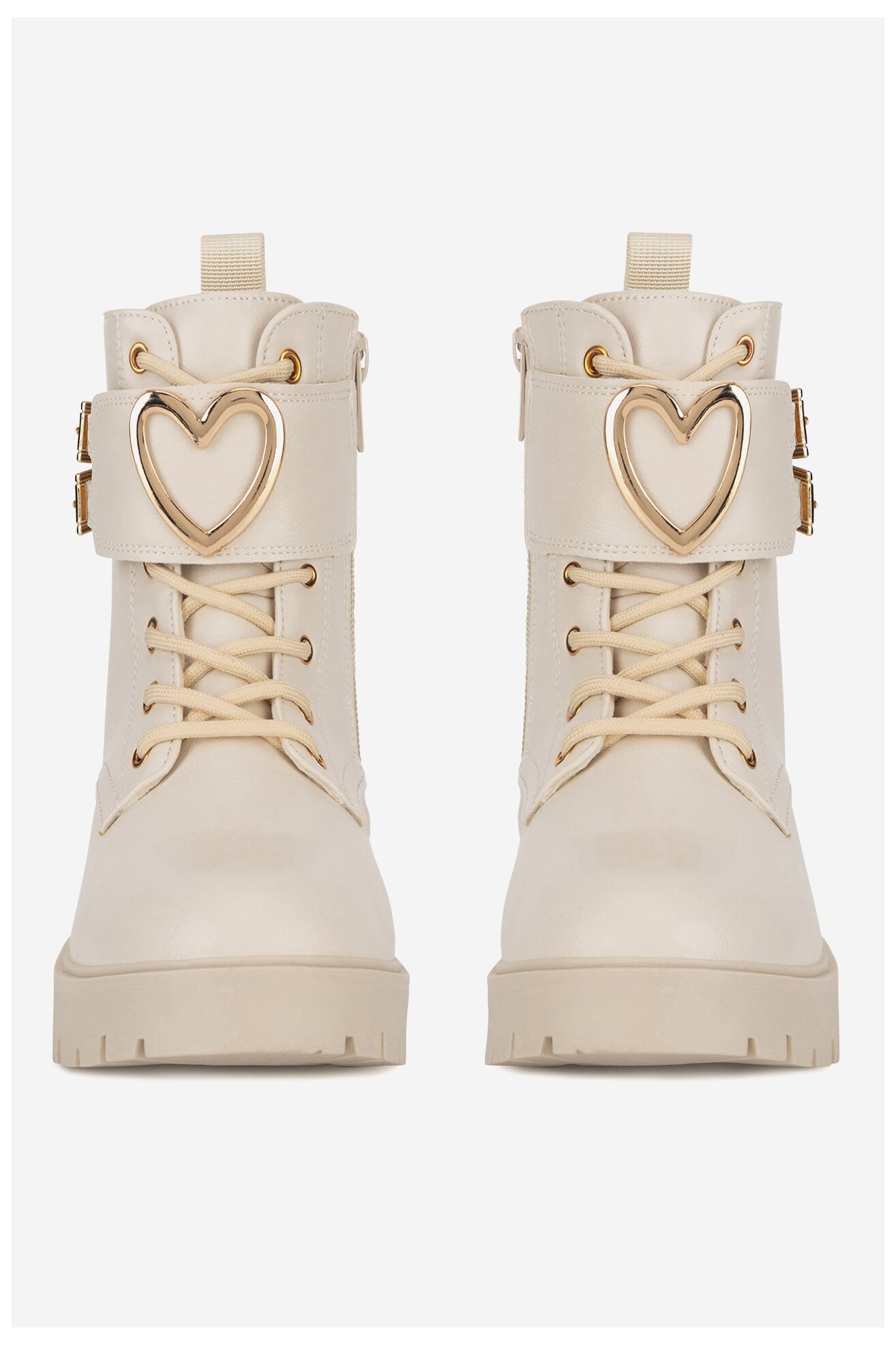 Trzewiki DeeZee CM231117-2 Beżowy