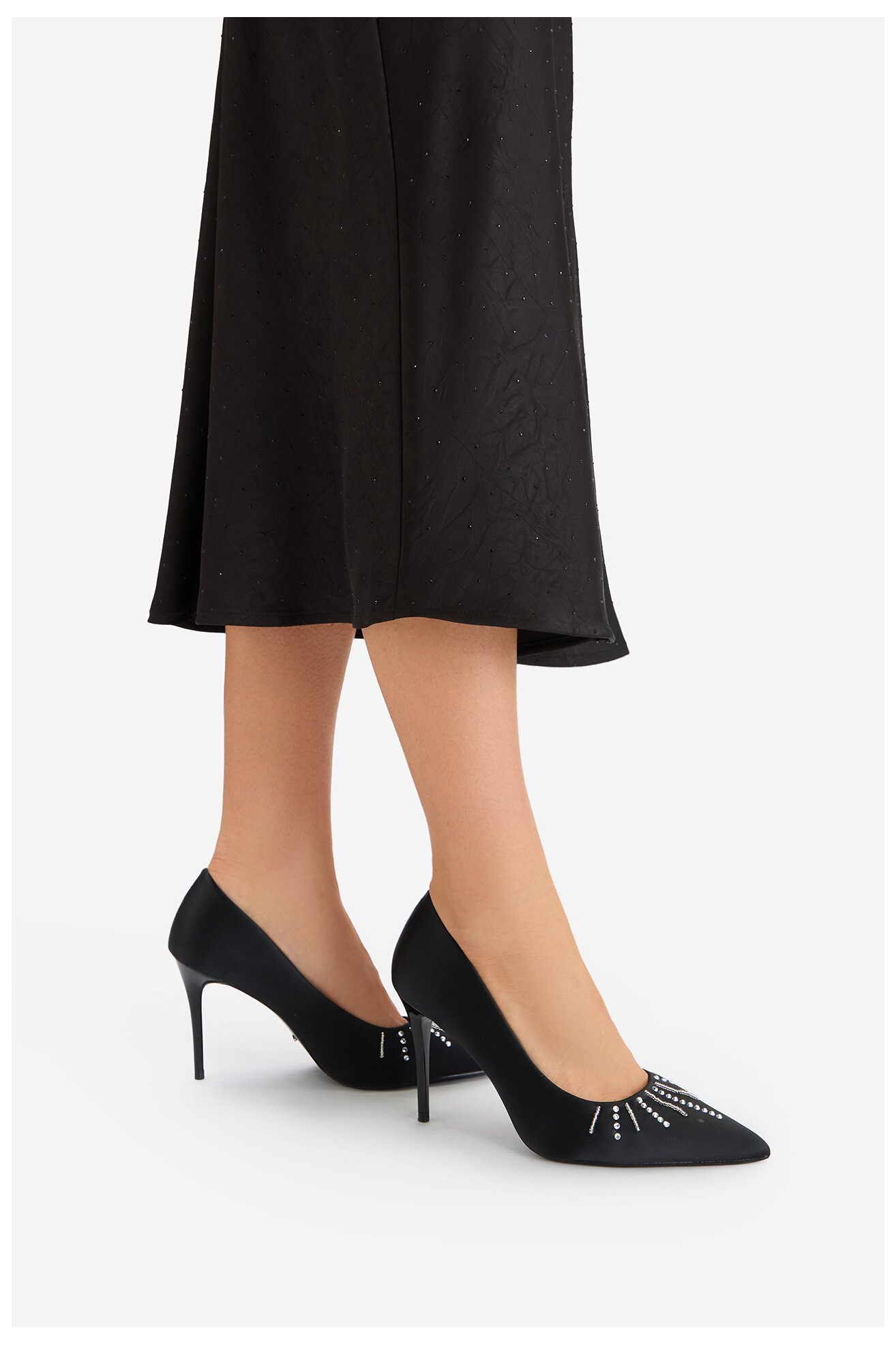 Czółenka DeeZee CEO-CD24-205 Czarny