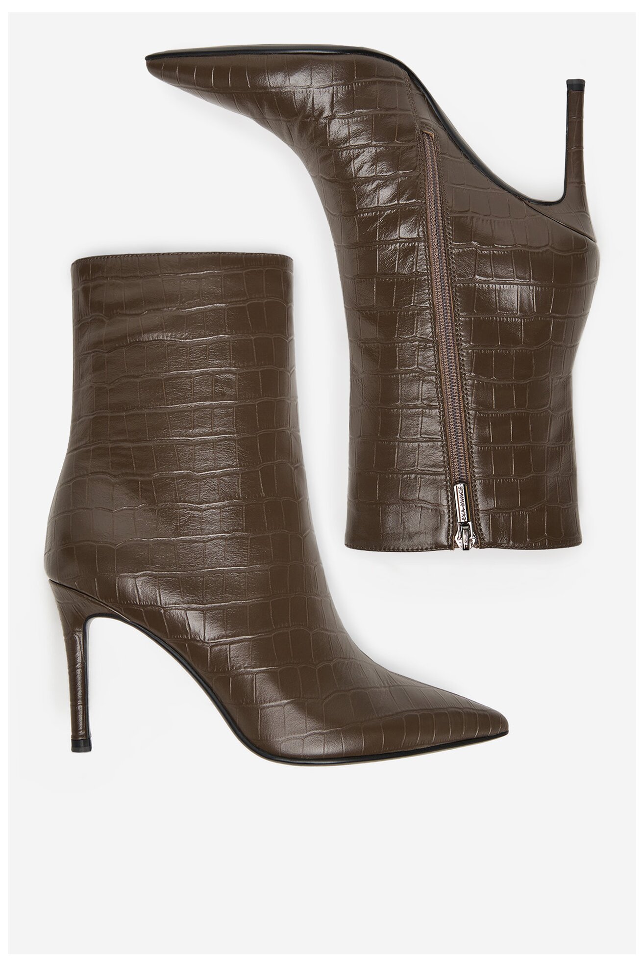 Bokacsizma EVA MINGE EO-DEMI-GLC6303-6-320 SÖTÉTBARNA