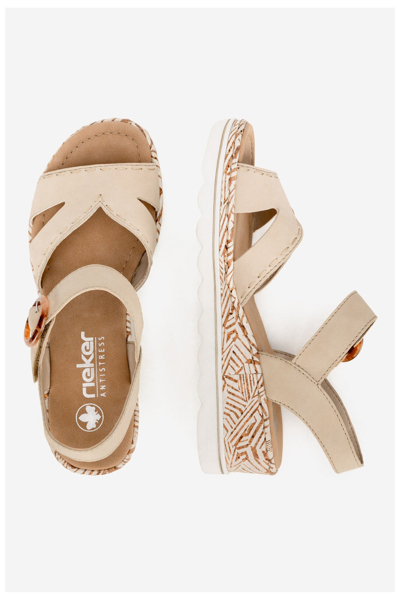 Сандали Rieker 67173-60 БЕЖОВ