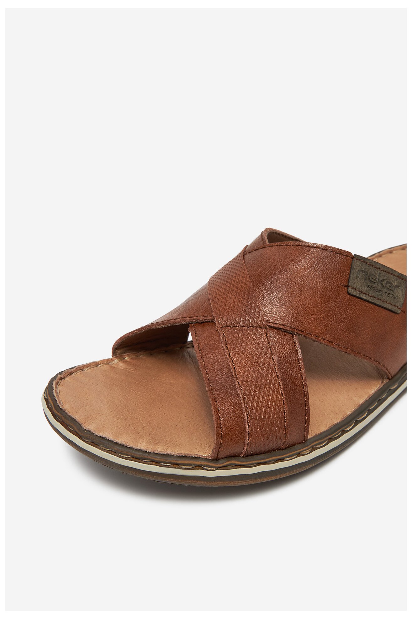 Klapki Rieker CEO-21082-24 Brązowy