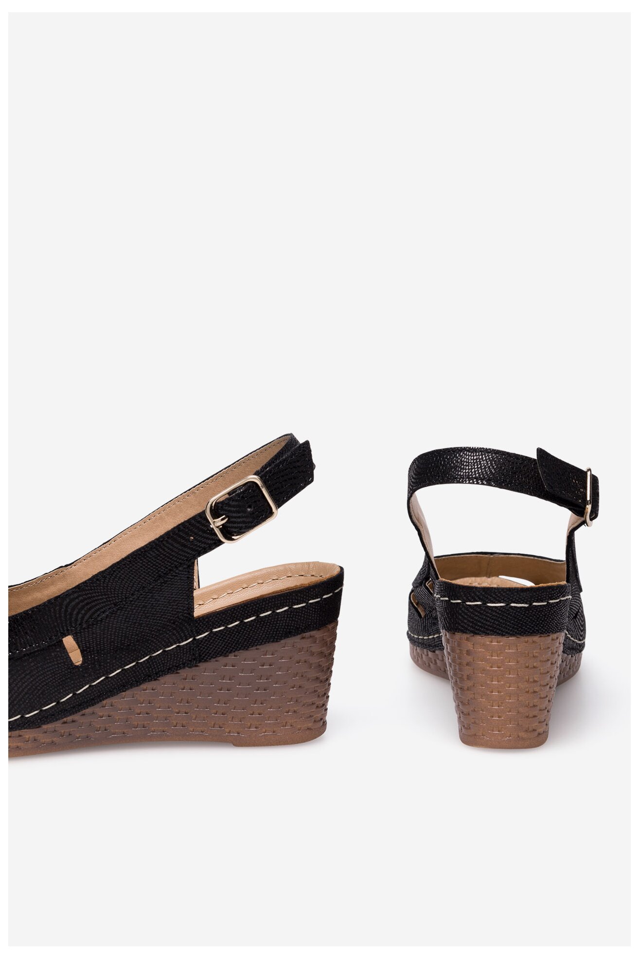 Szandál Lasocki ARC-N1890-02 FEKETE