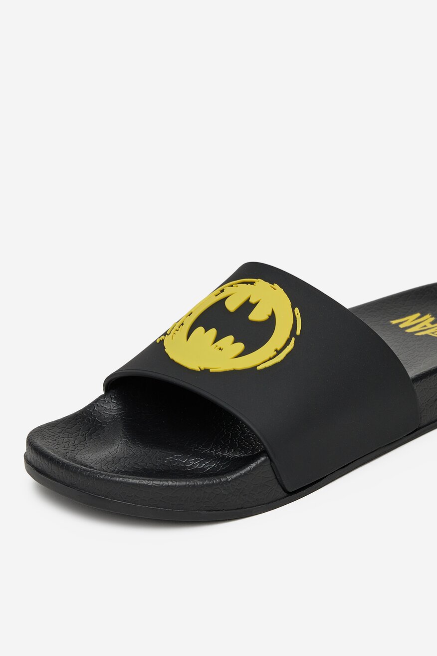 Plážové pantofle Batman ČERNÁ - 5904862296470