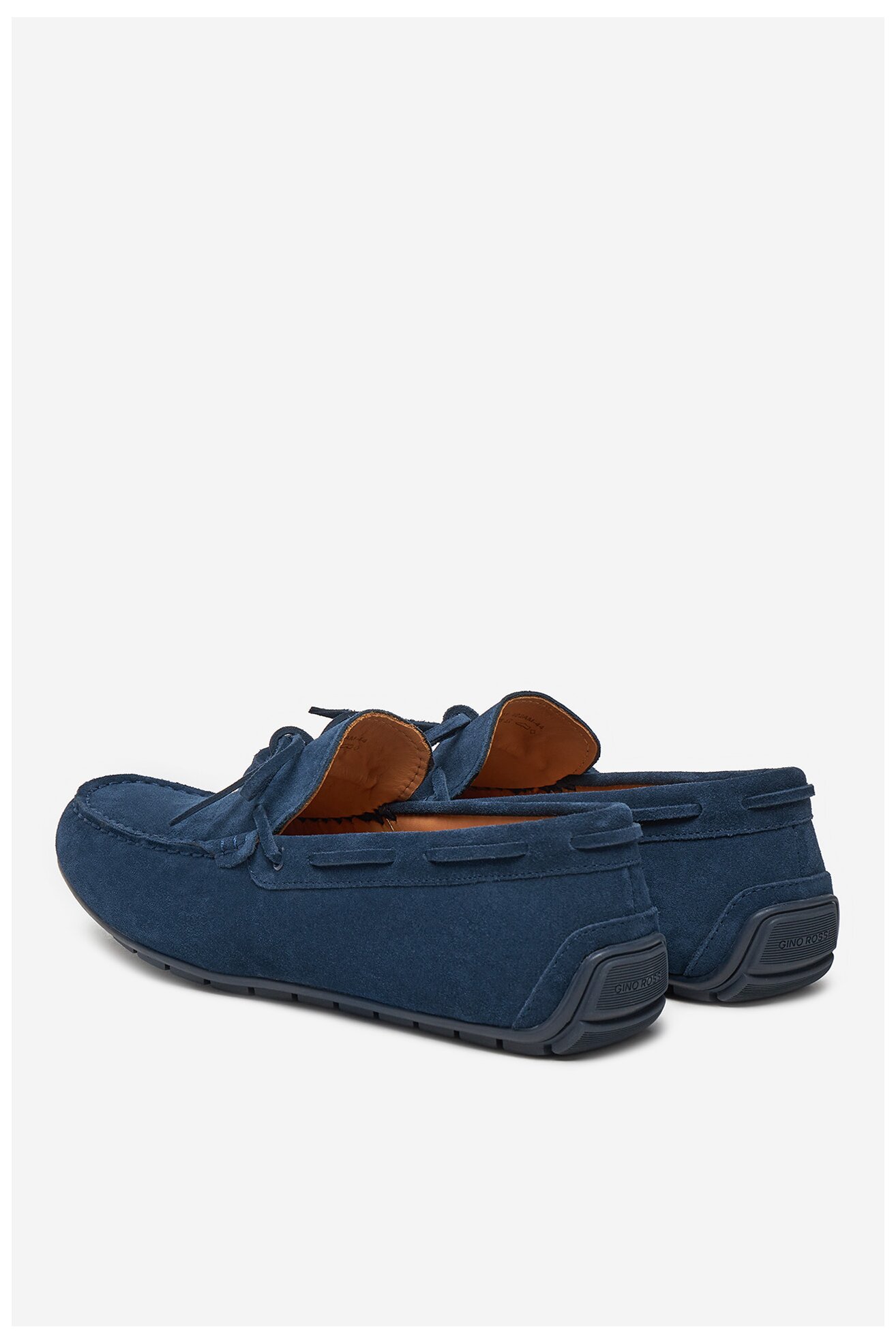 Mokasíny Gino Rossi LIMONE-01 122AM TMAVĚ MODRÁ