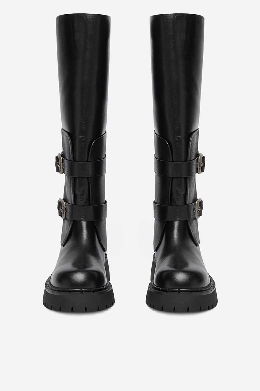 G-STAR RAW - Kozaki skórzane - 5906751451755