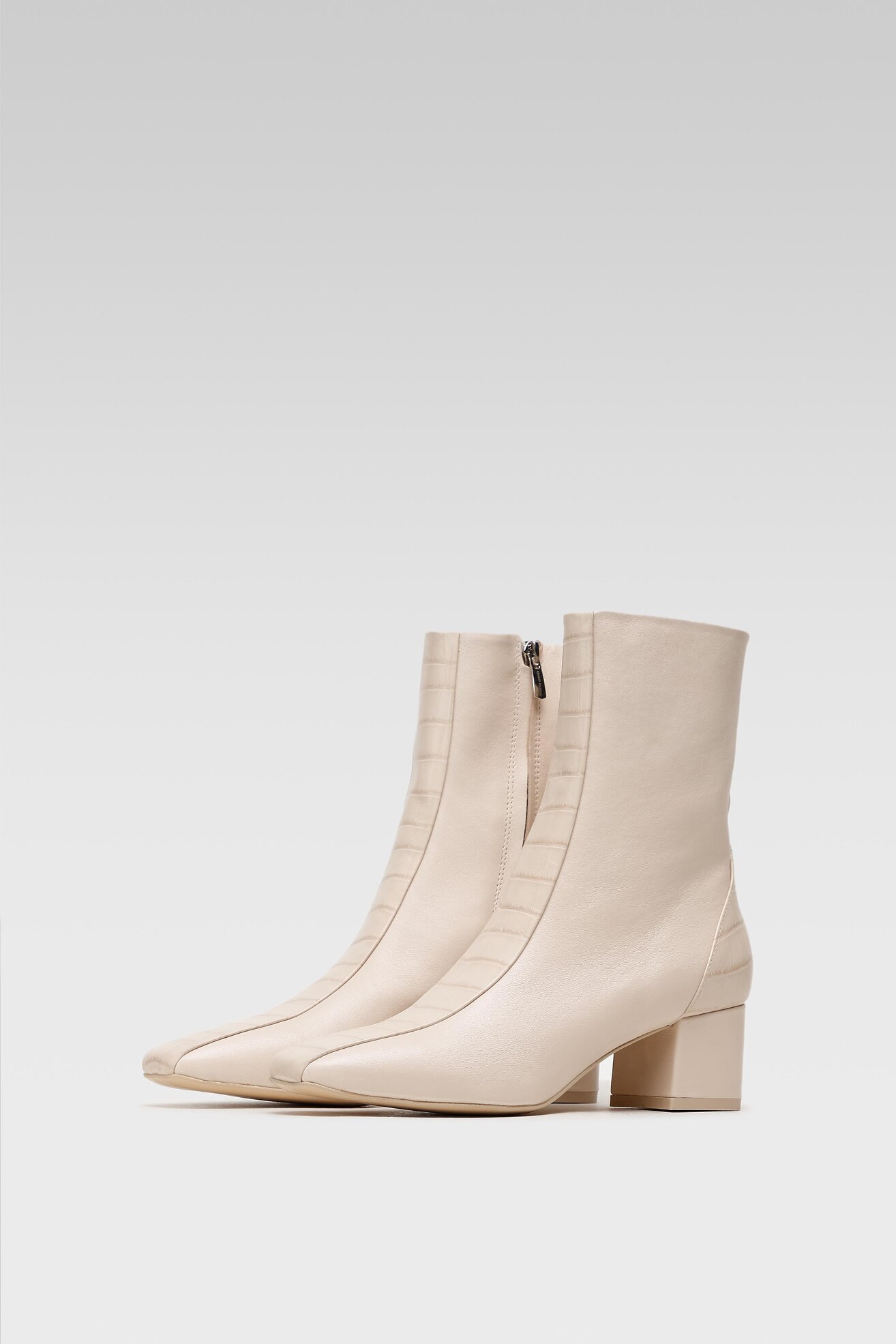 Botki Gino Rossi 0019-02 Biały