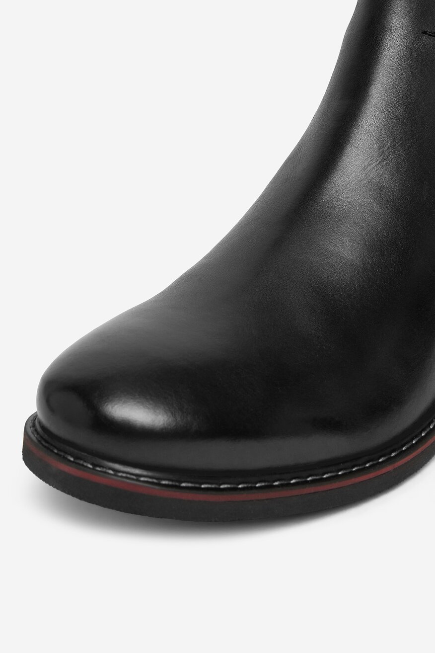 Lasocki - Sztyblety skórzane ocieplane - 5906751309407