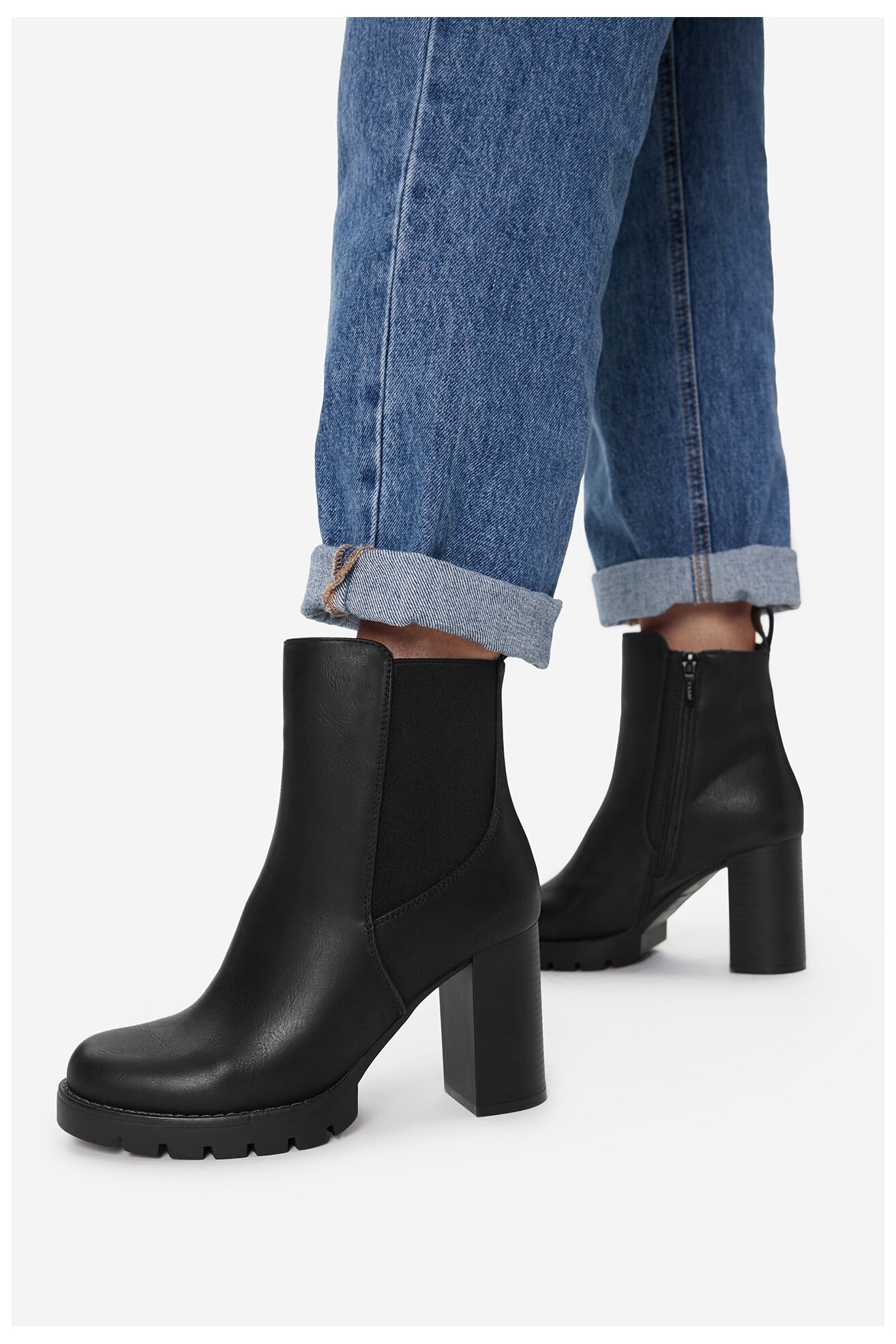 Botki Jenny CEO-WS5068-04 Czarny