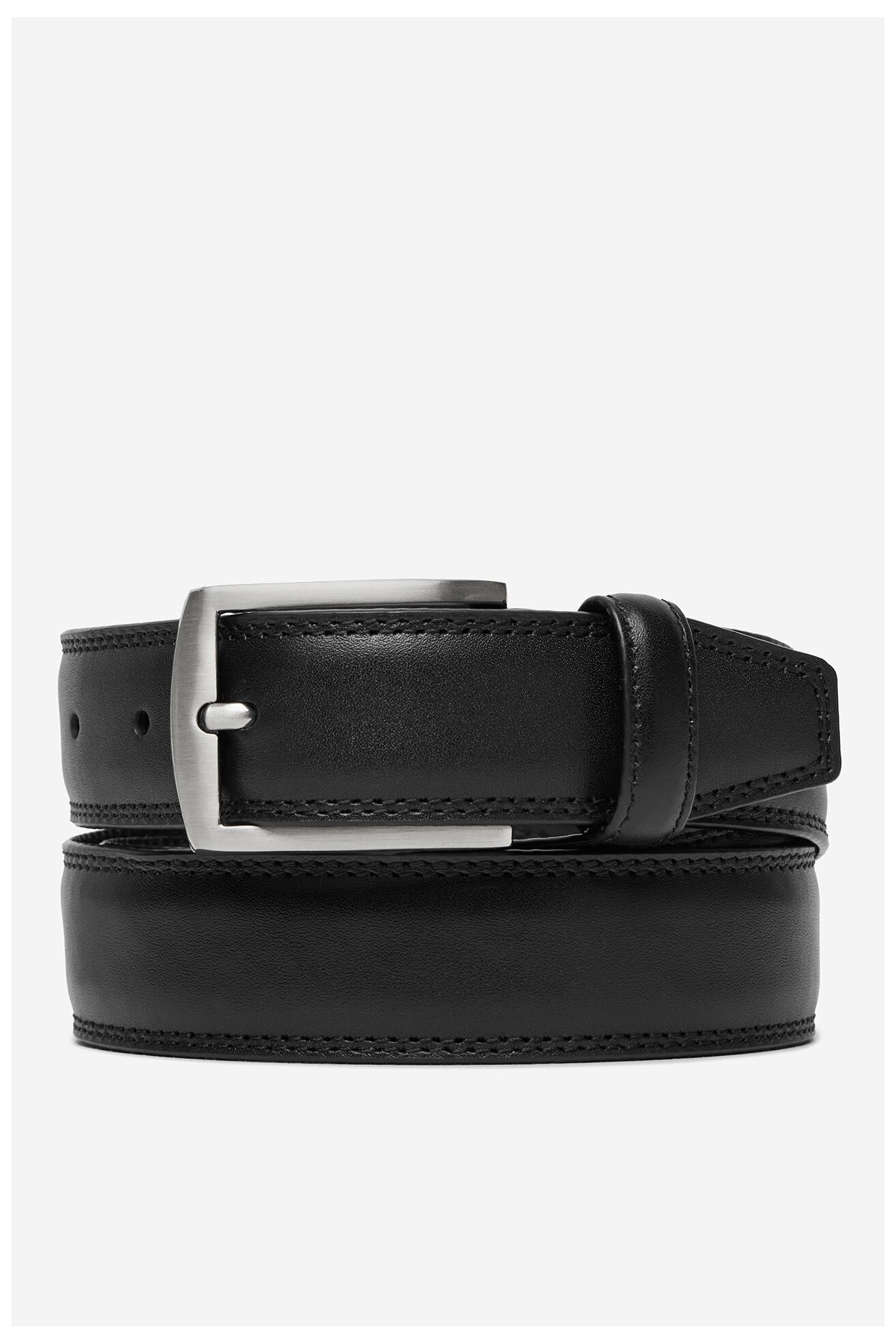 Pasek męski Gino Rossi C-LIAM-ZZ24117-A Czarny