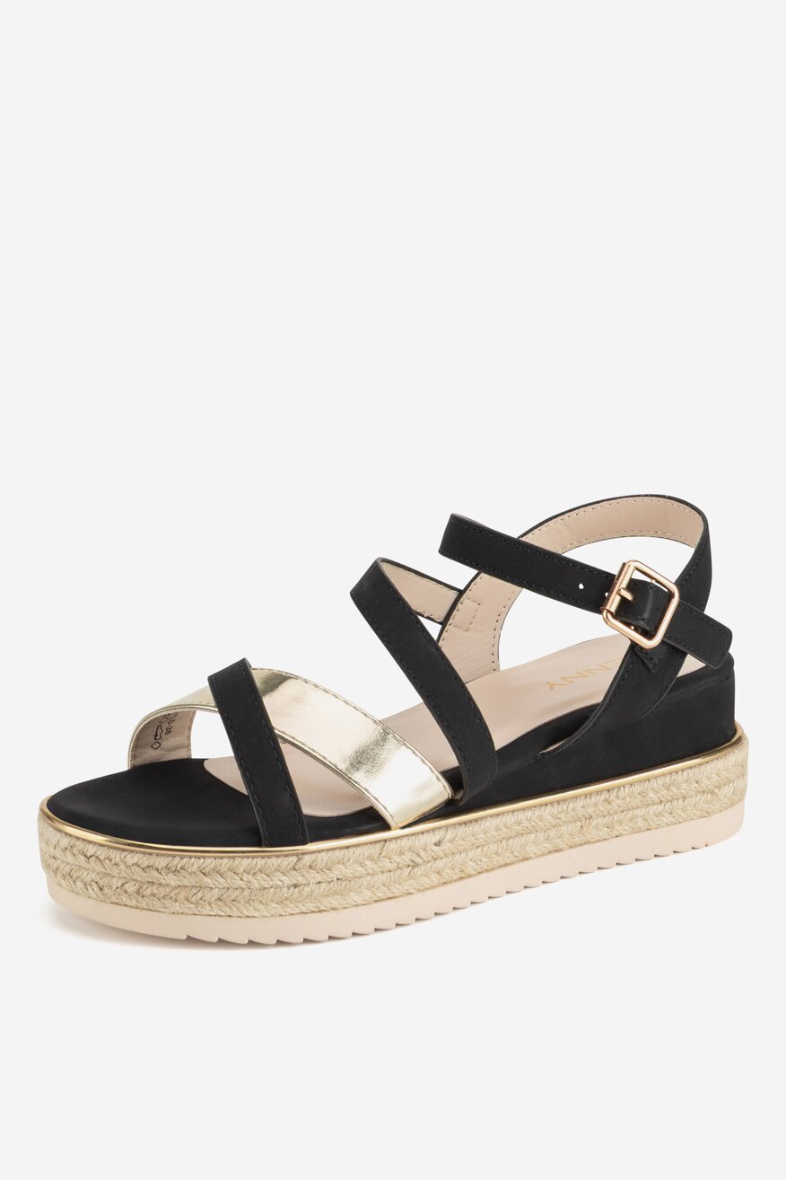 Espadrile Jenny NEGRU - 5904862408644