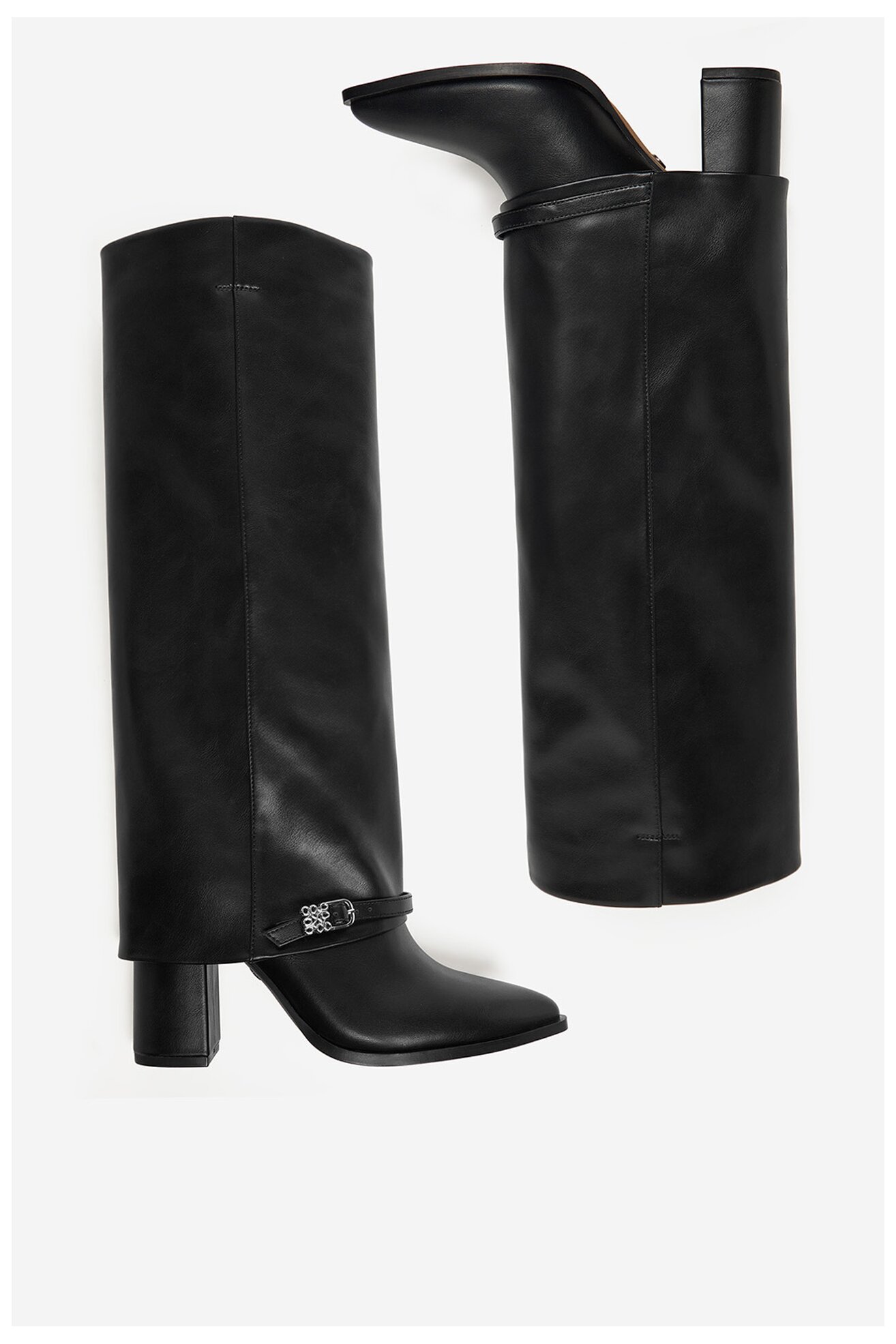 Csizma NINE WEST CEO-ABRA-01 FEKETE