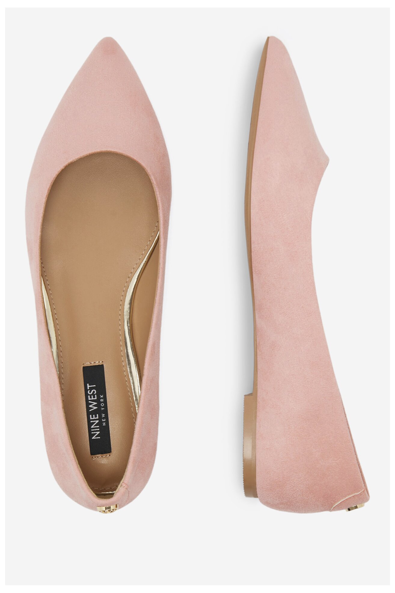 Baleriny NINE WEST WFA2622-1 RÓZSASZÍN