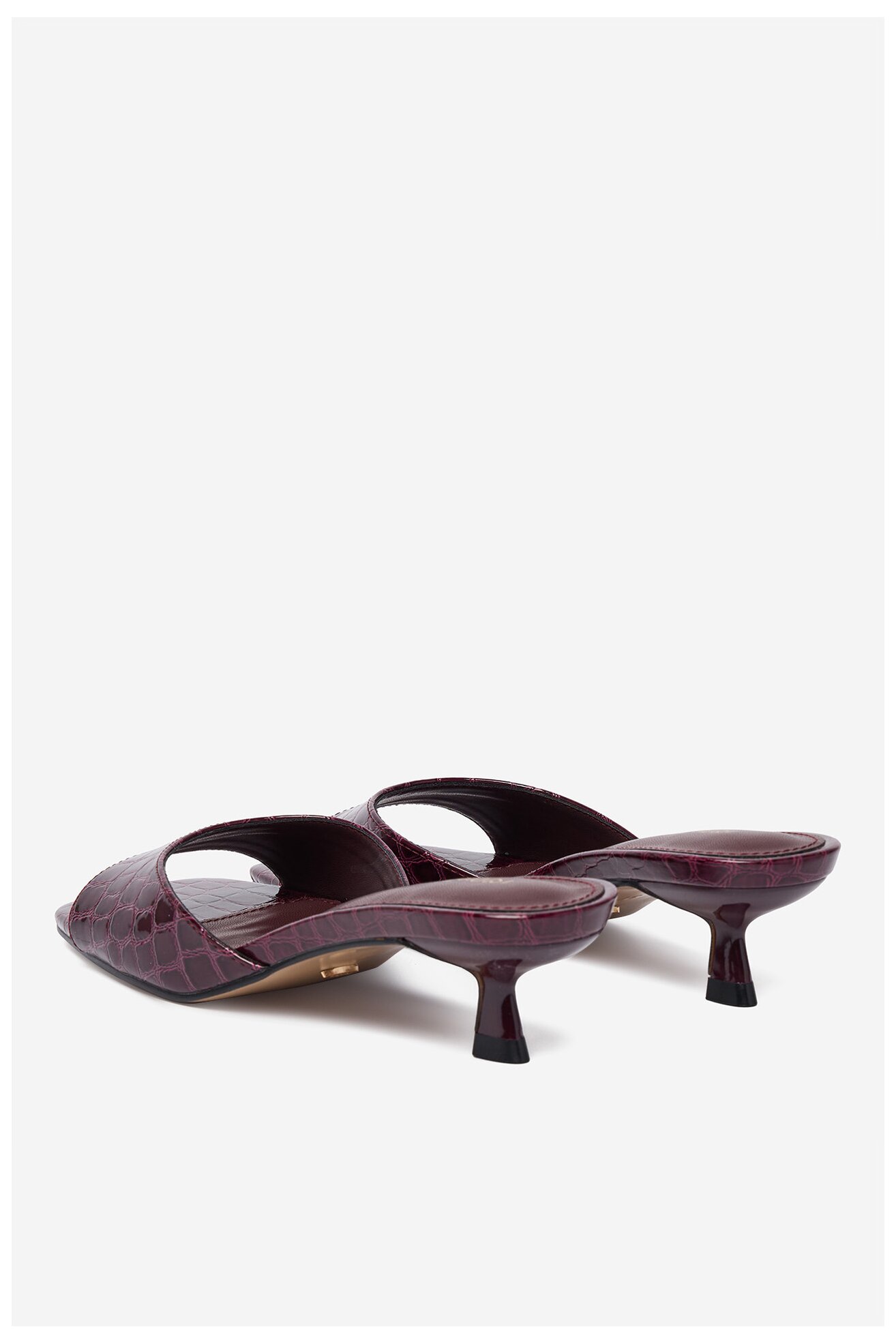 Klapki DeeZee CEO-TS6253-01 Bordowy