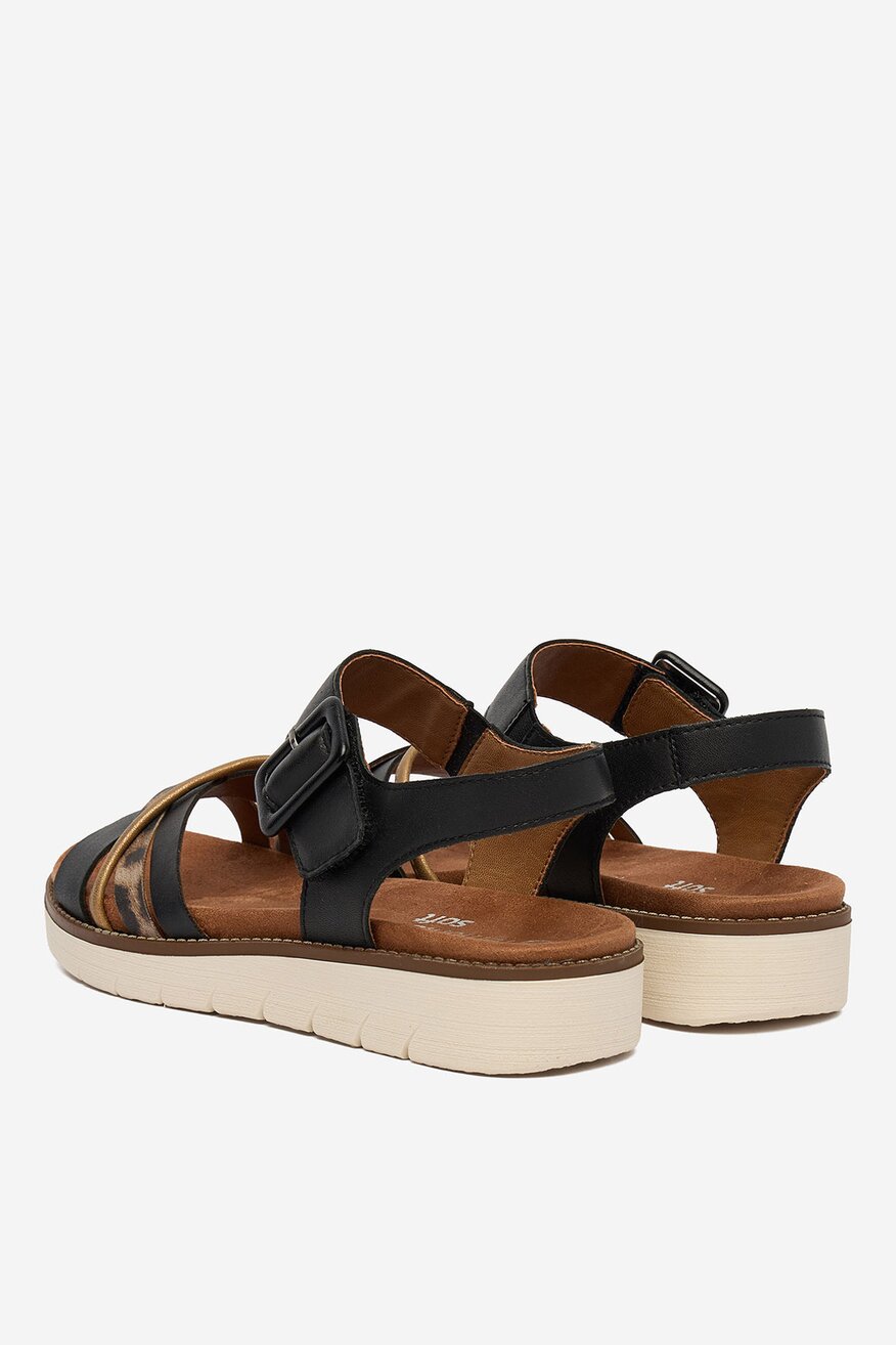 Remonte - Sandały skórzane - 5906751789575