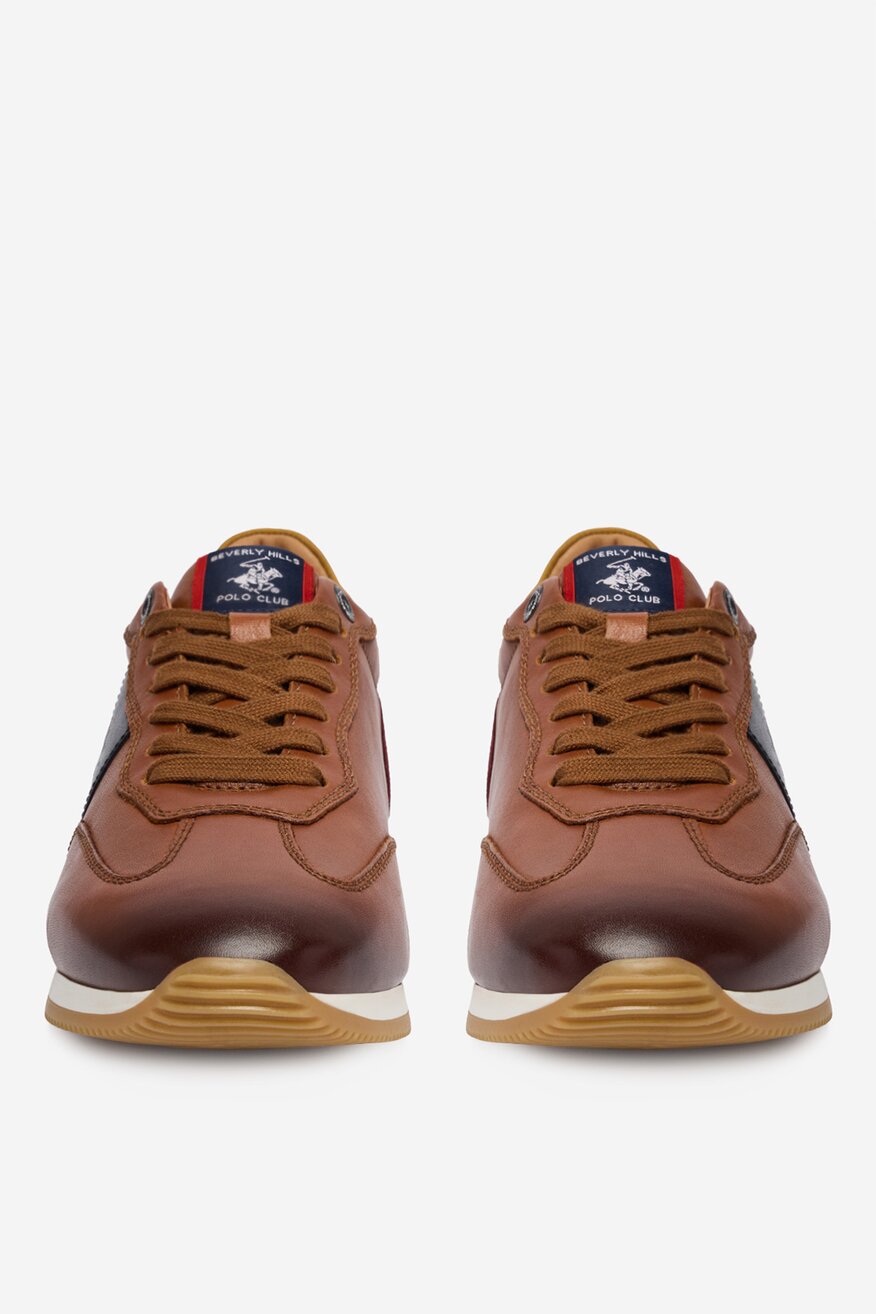 Beverly Hills Polo Club - Sneakersy skórzane - 5907964014041