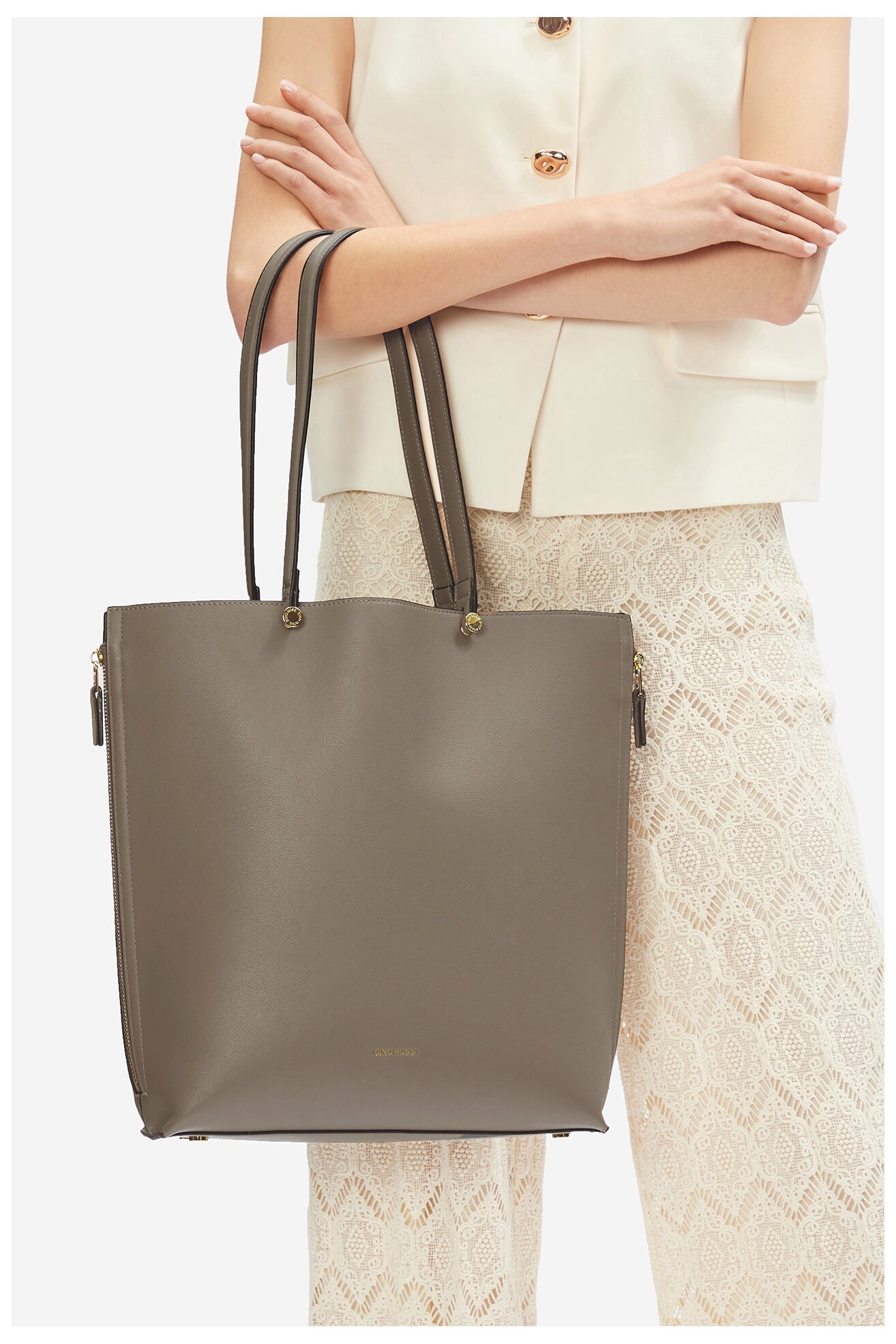 Torba Gino Rossi RC-19691 TAMNO BEŽ