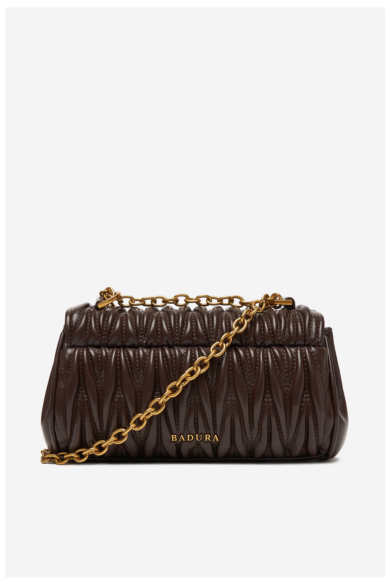 Kézitáska Badura CEO-ALEAH-LDA8071 SÖTÉTBARNA