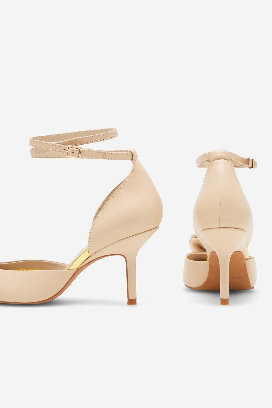 Körömcipő EVA MINGE BÉZS - 5905588290421