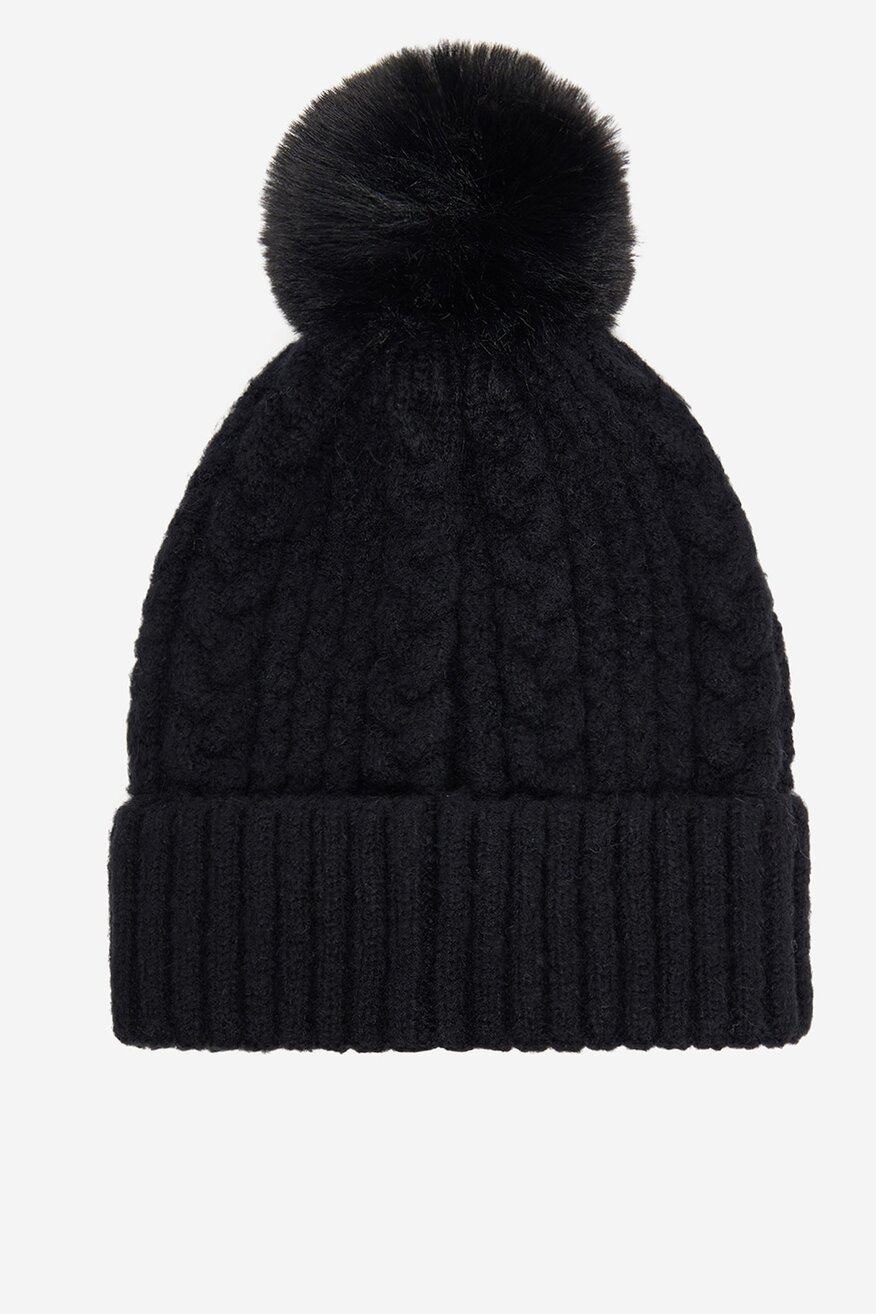 Női sapka NINE WEST FEKETE - 5906751365397