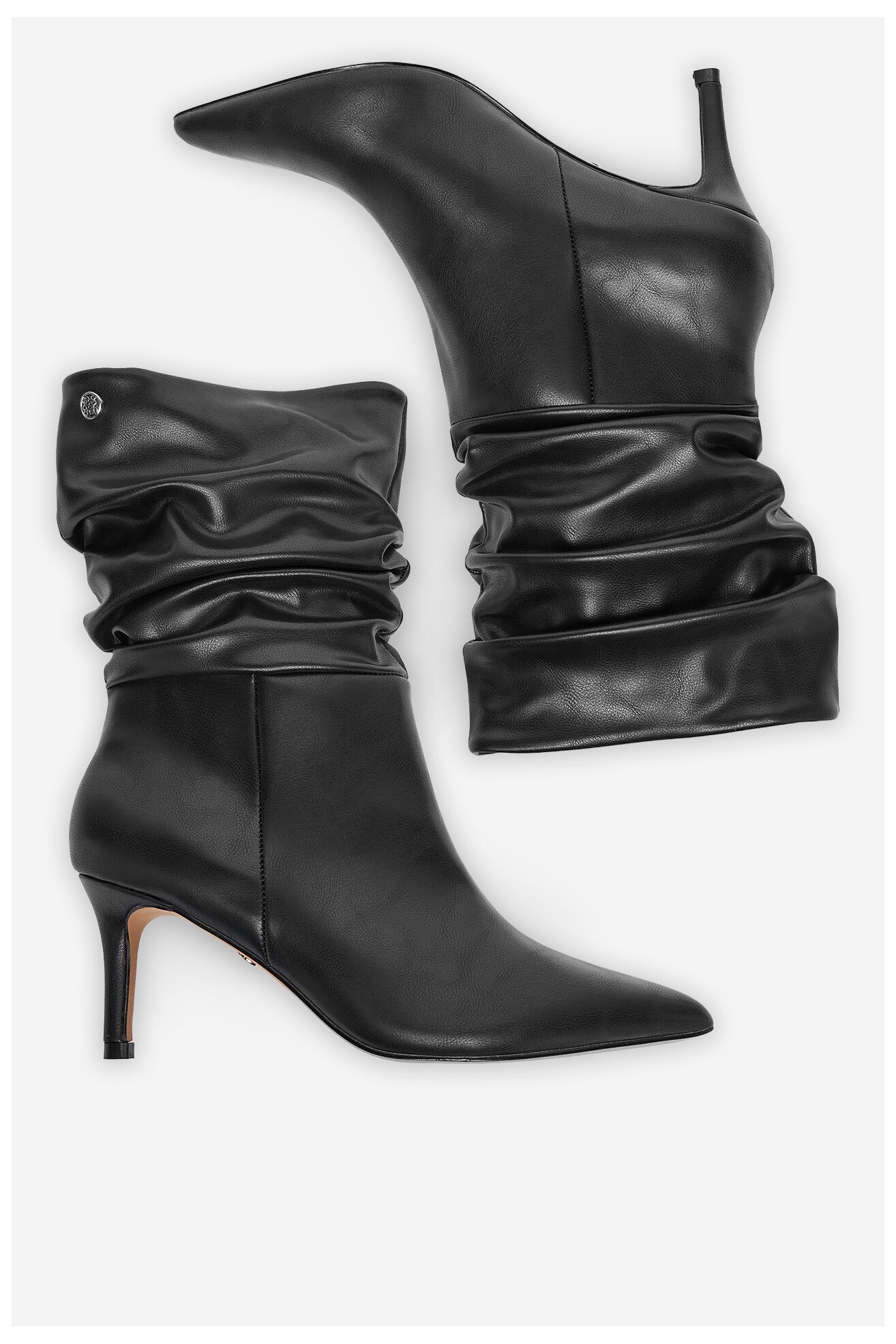 Bokacsizma NINE WEST CEO-SAMIRA-01 FEKETE